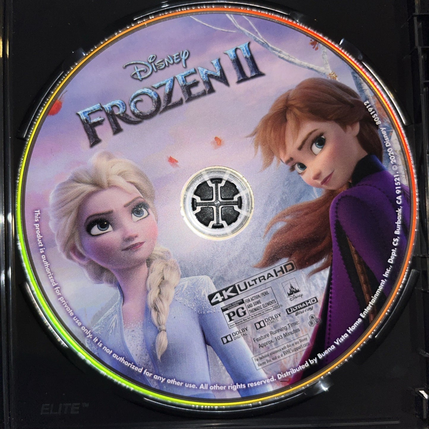 Frozen II (Ultra HD, 2019) No Blu-ray. No Digital Download