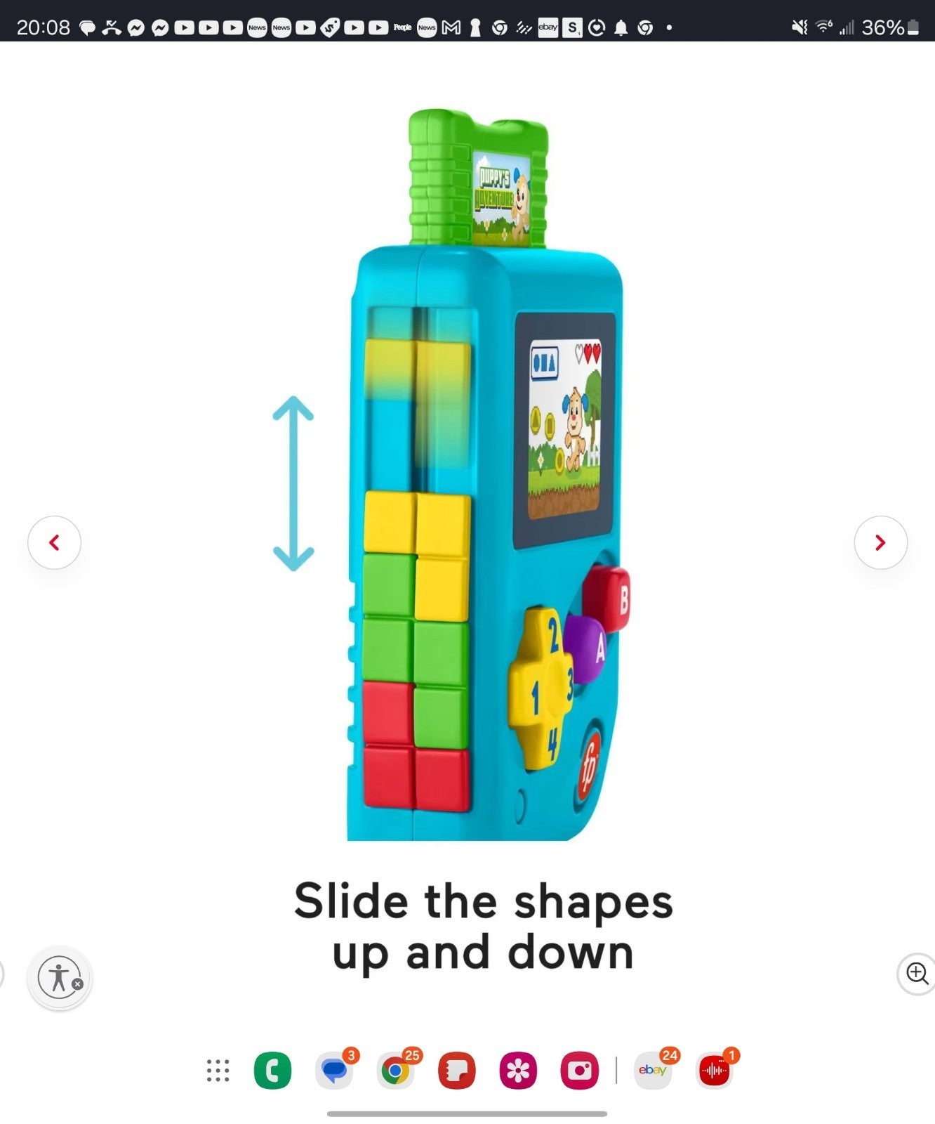 Mattel Fisher-Price Laugh & Learn Lil' Gamer