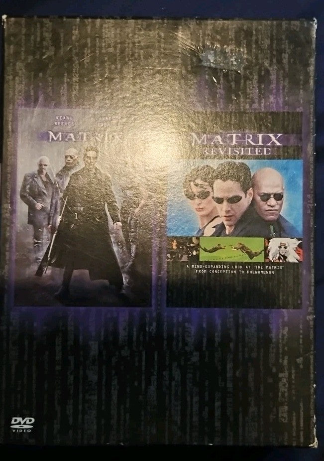 Matrix/Matrix Revisited 2-Pack (DVD, 2-Disc Set) Tested. No Scratches. 