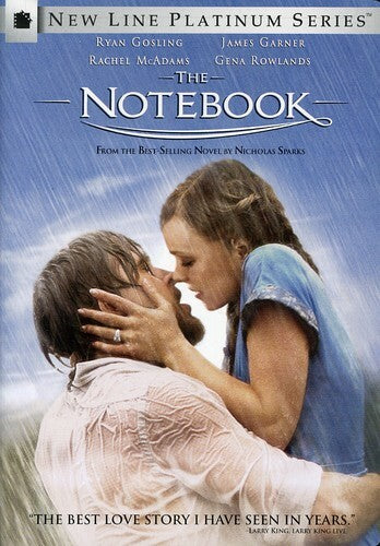 The Notebook (DVD, 2004) 2-Disc Set. Artwork Cropped. Slim Caze. Tested