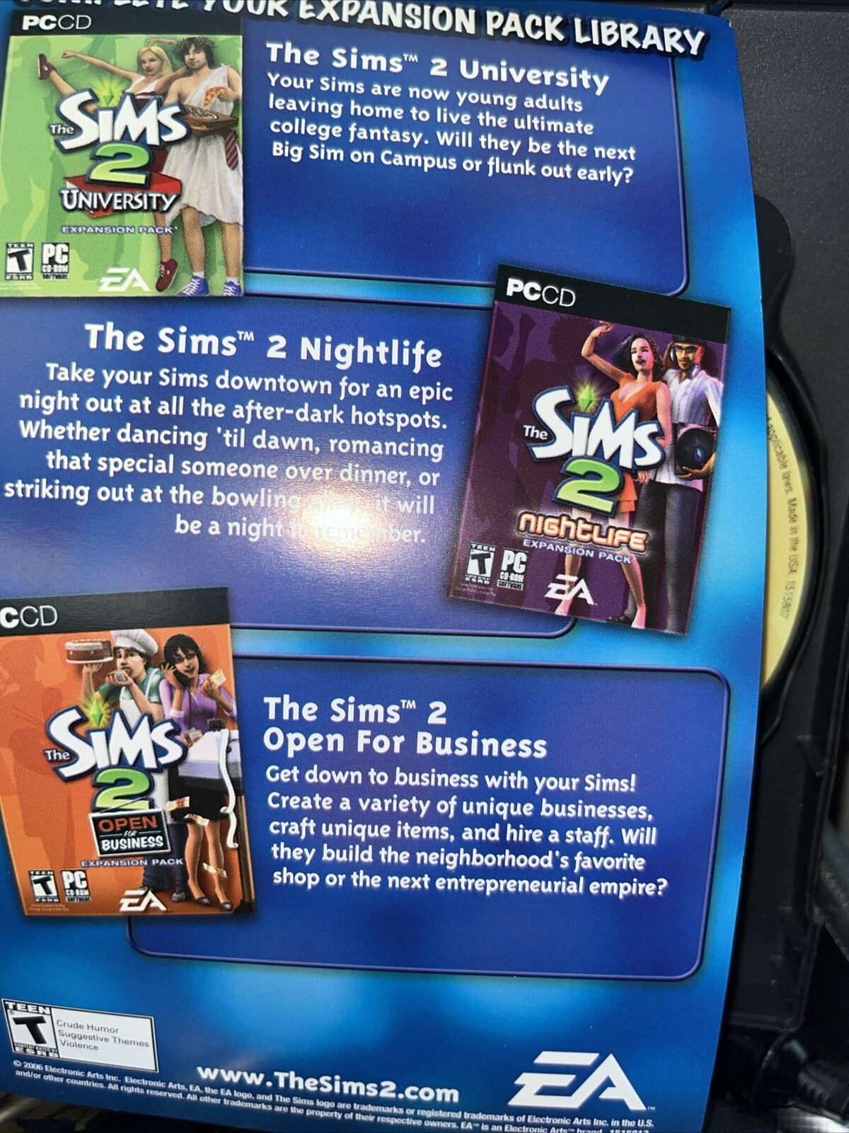 Sims 2: Family Fun Stuff (PC, 2006)