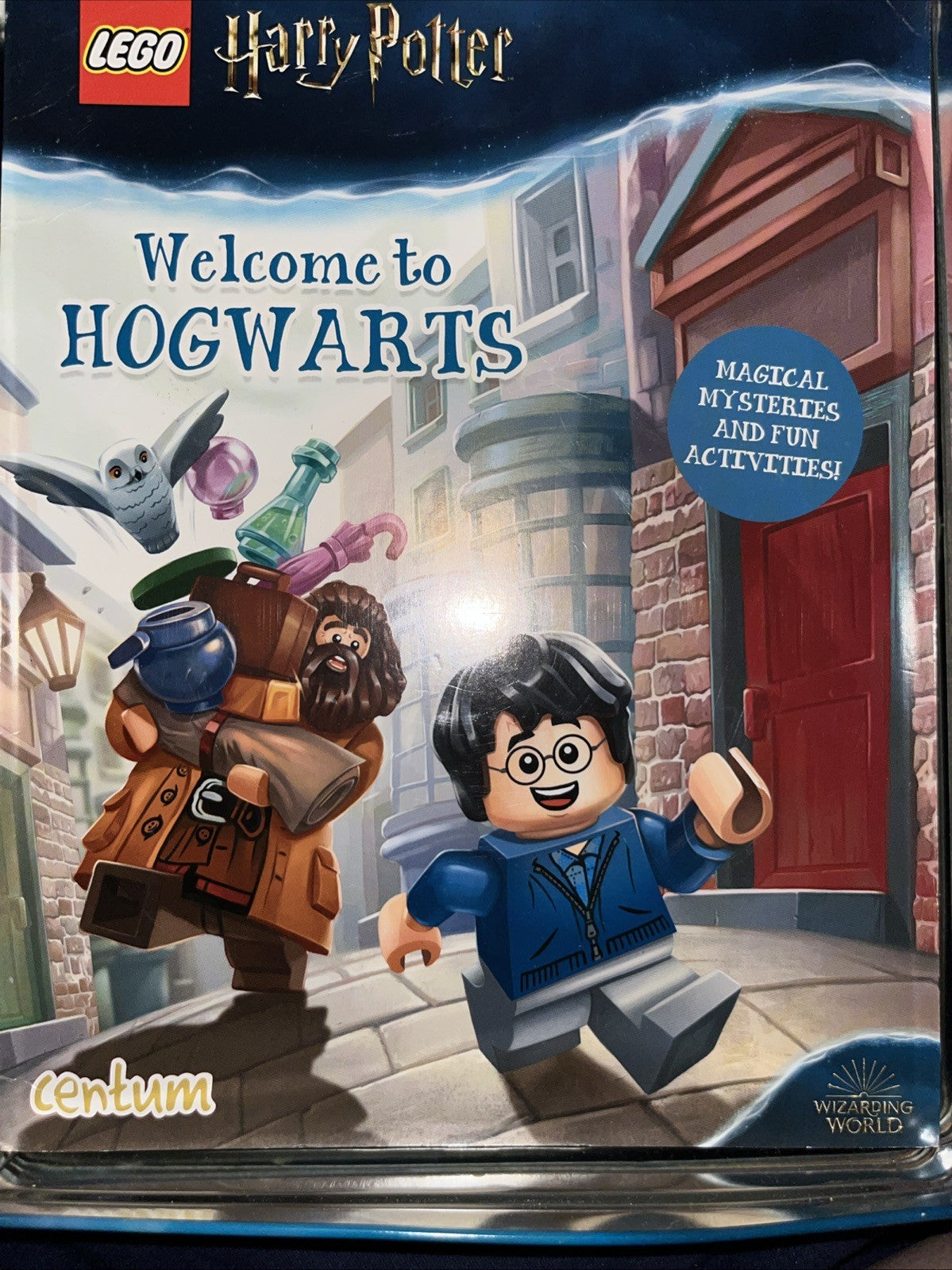 Lego Harry Potter Tin With Stickers And Books.  No Legos