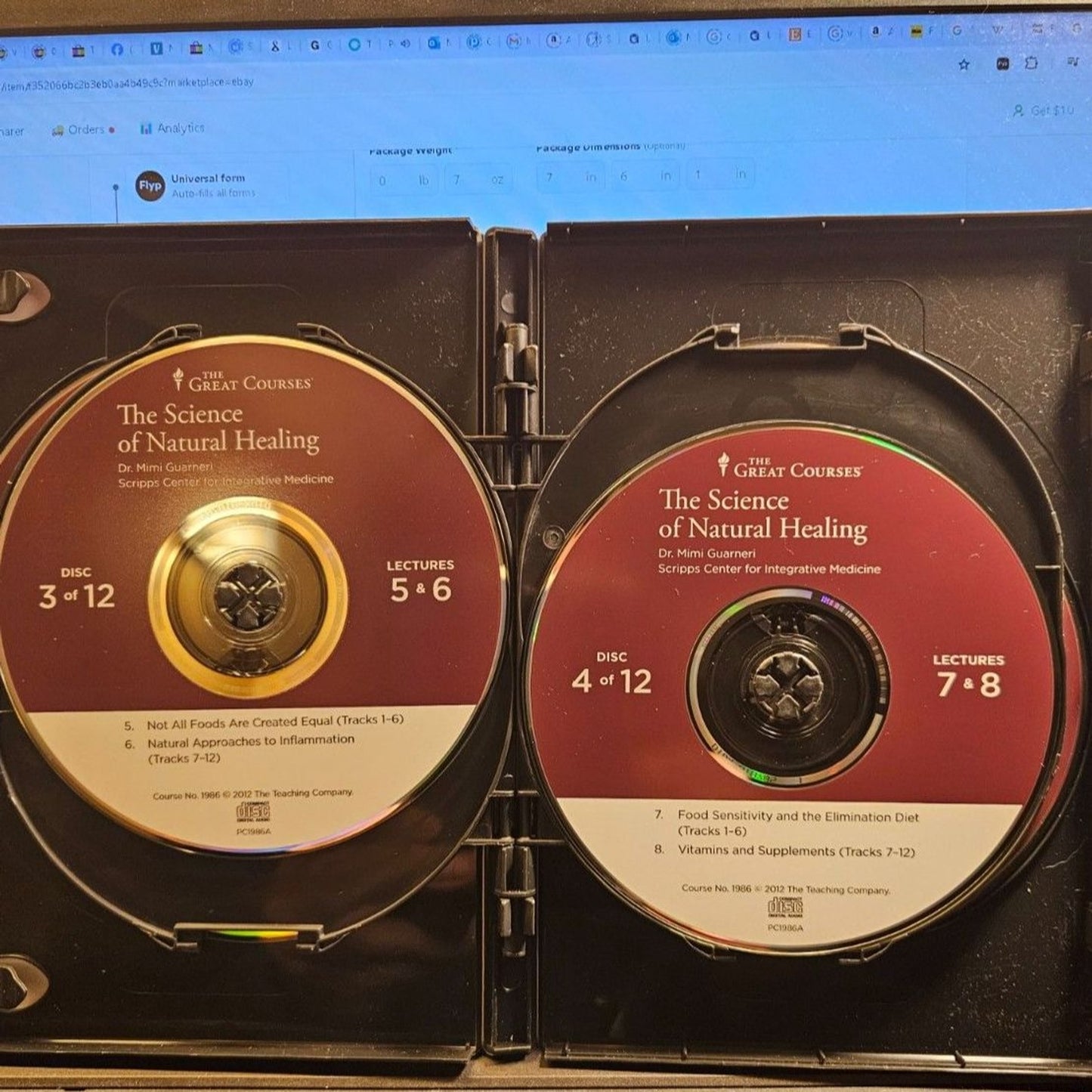 The Science of Natural Healing Volumes 1 and 2 (12 CD Set) Like New