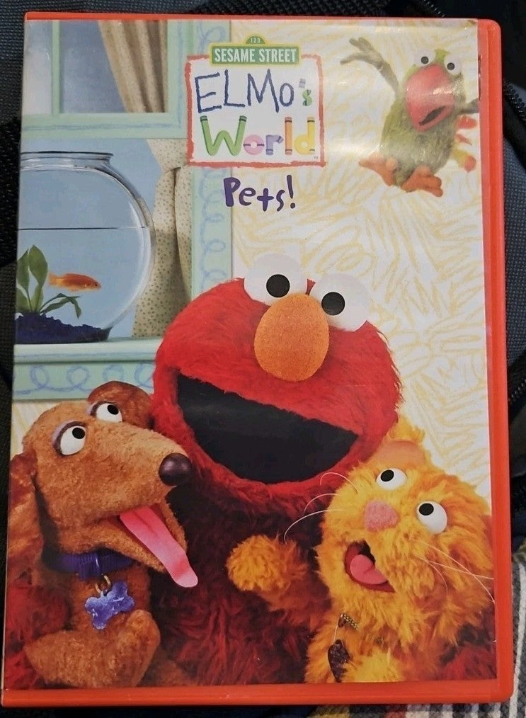 Elmo's World: Pets! (DVD, 2006) Tested. No Scratches. New Case