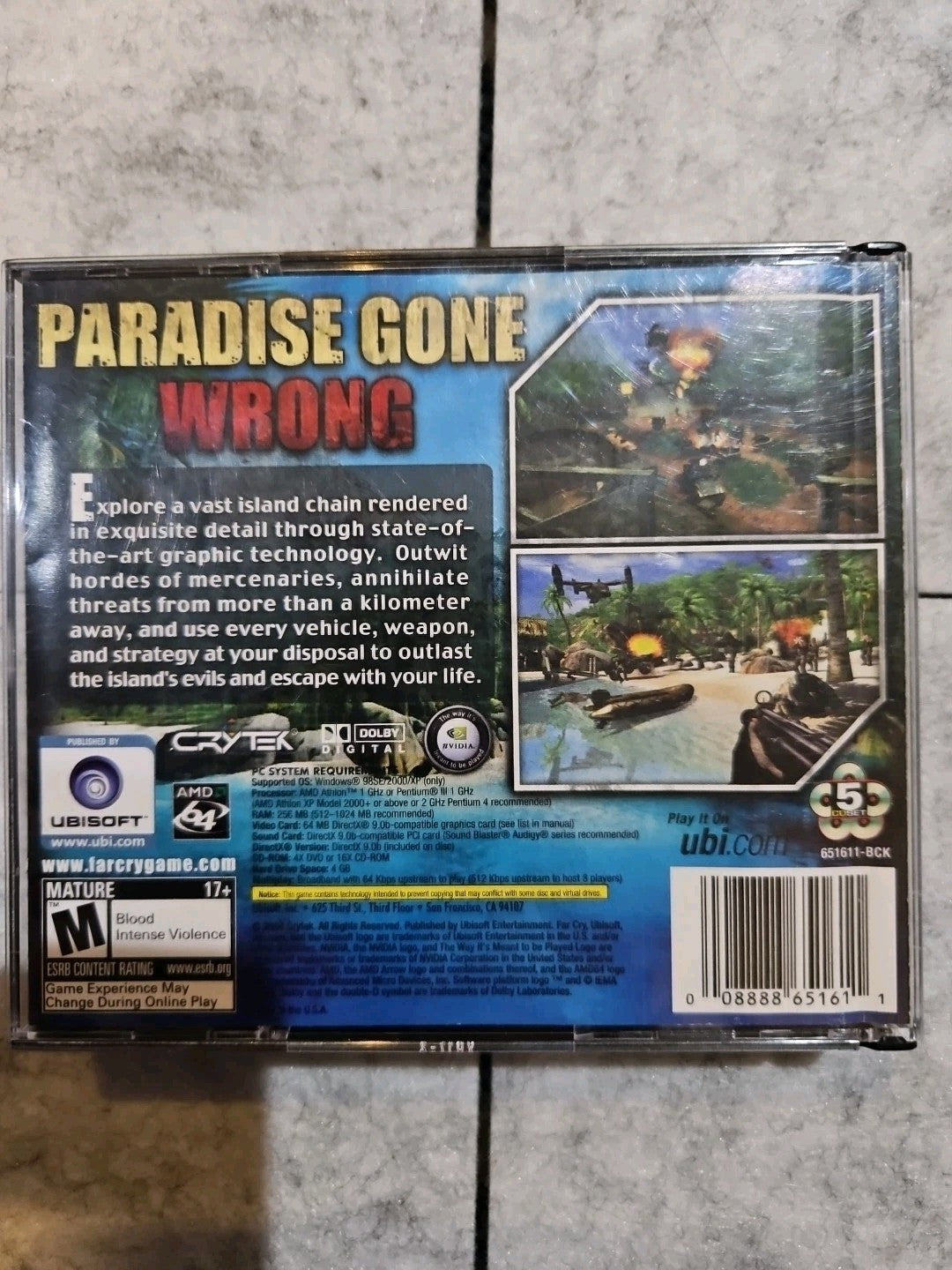 Farcry (PC) Missing Disc 3