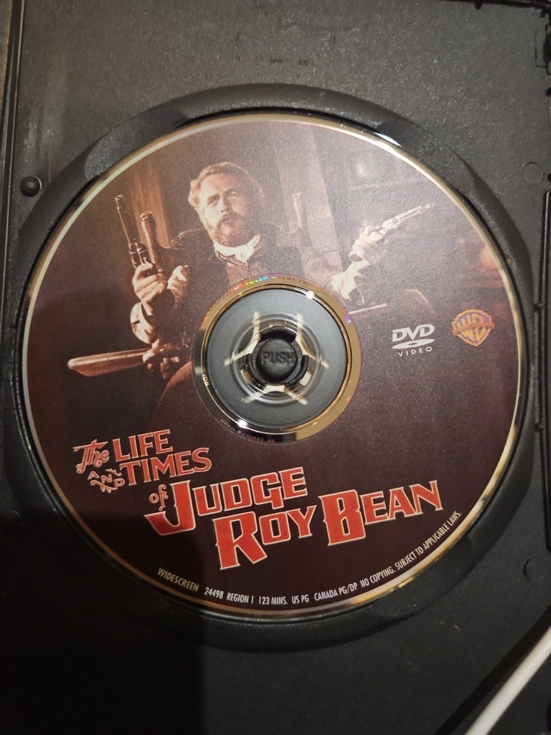Life And Times Of Judge Roy Adams (DVD) Tested slim case cropped artwork.