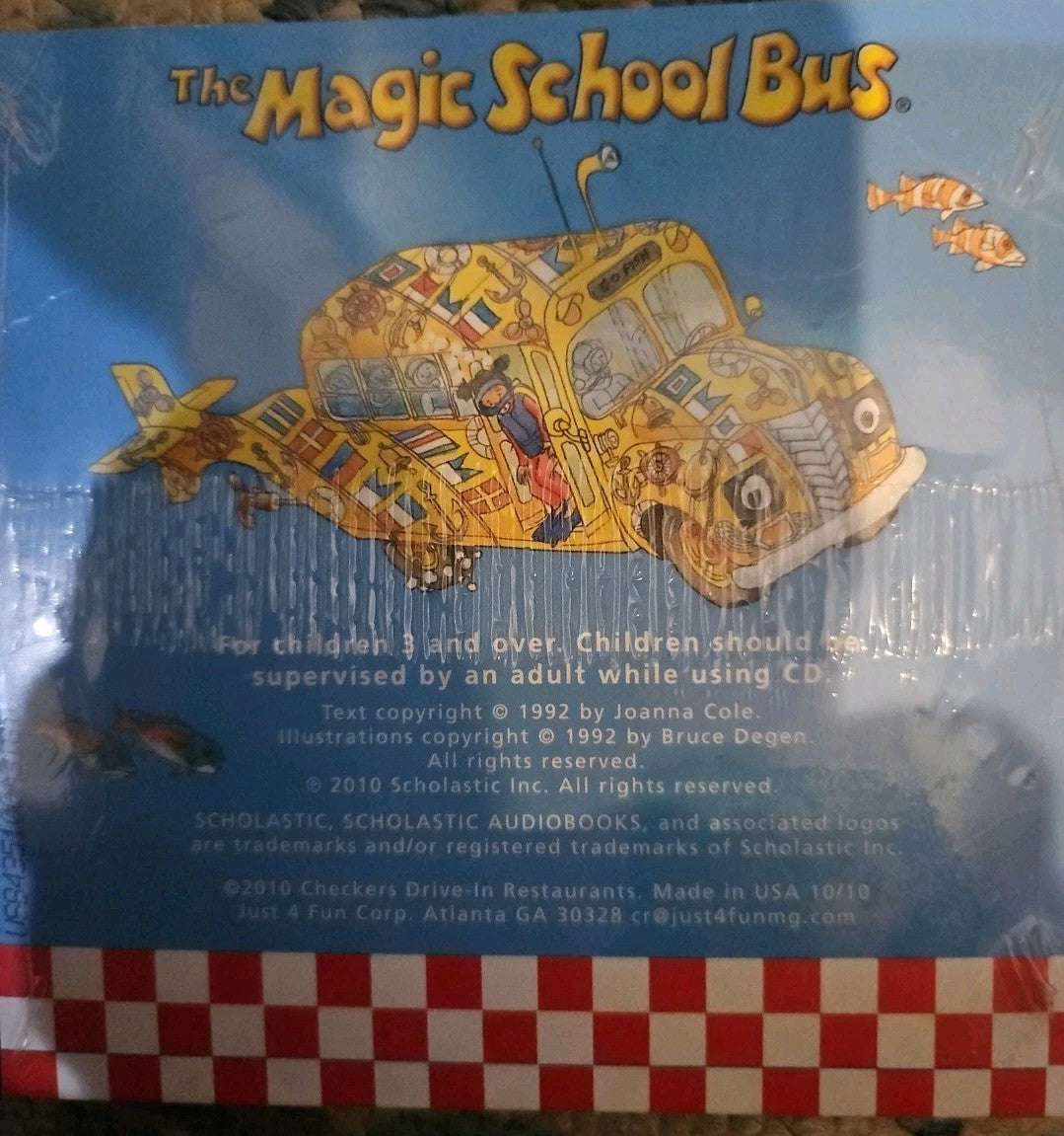 Magic School Bus: On The Ocean Floor (Audiobook) New