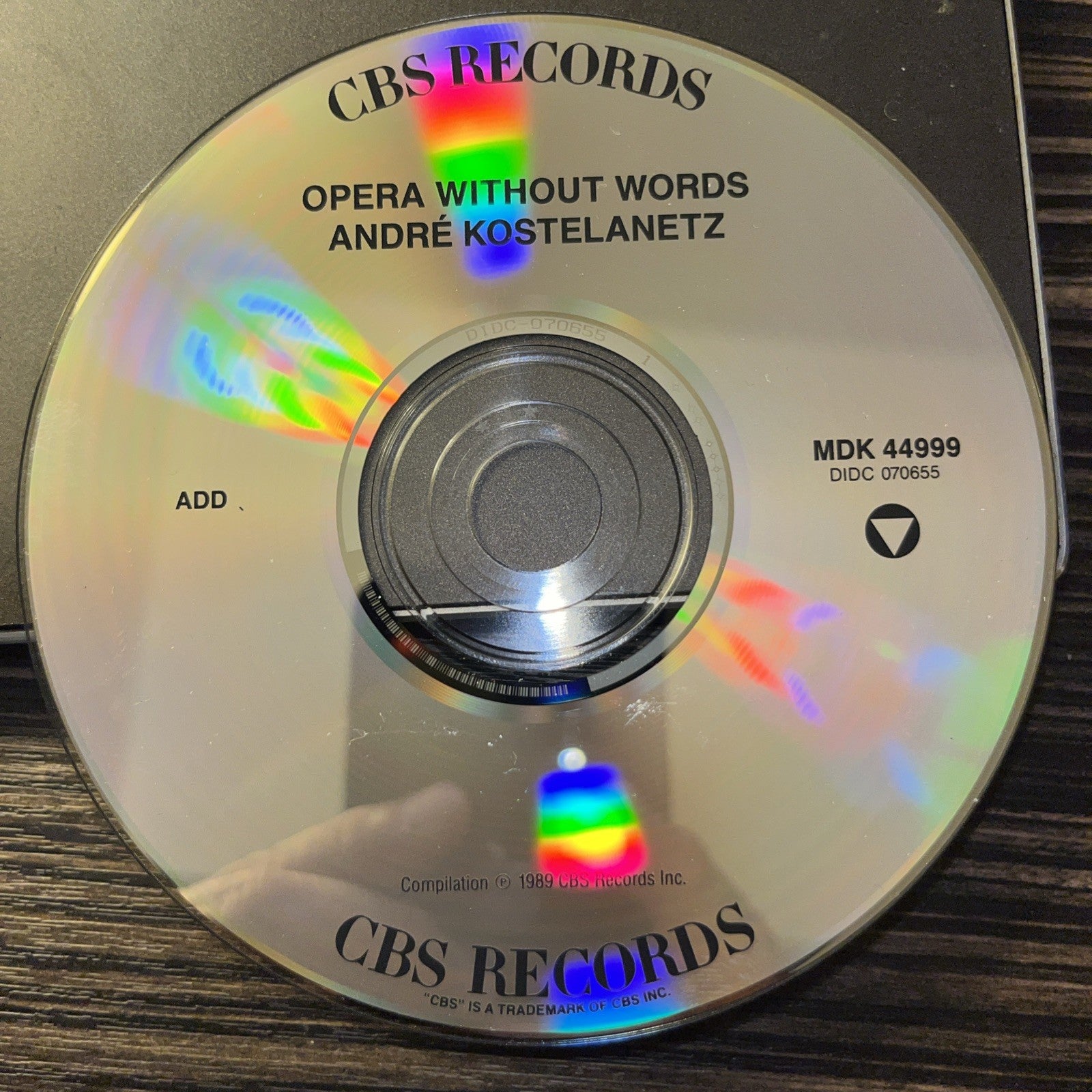 Opera Without Words (CD) Disc Only