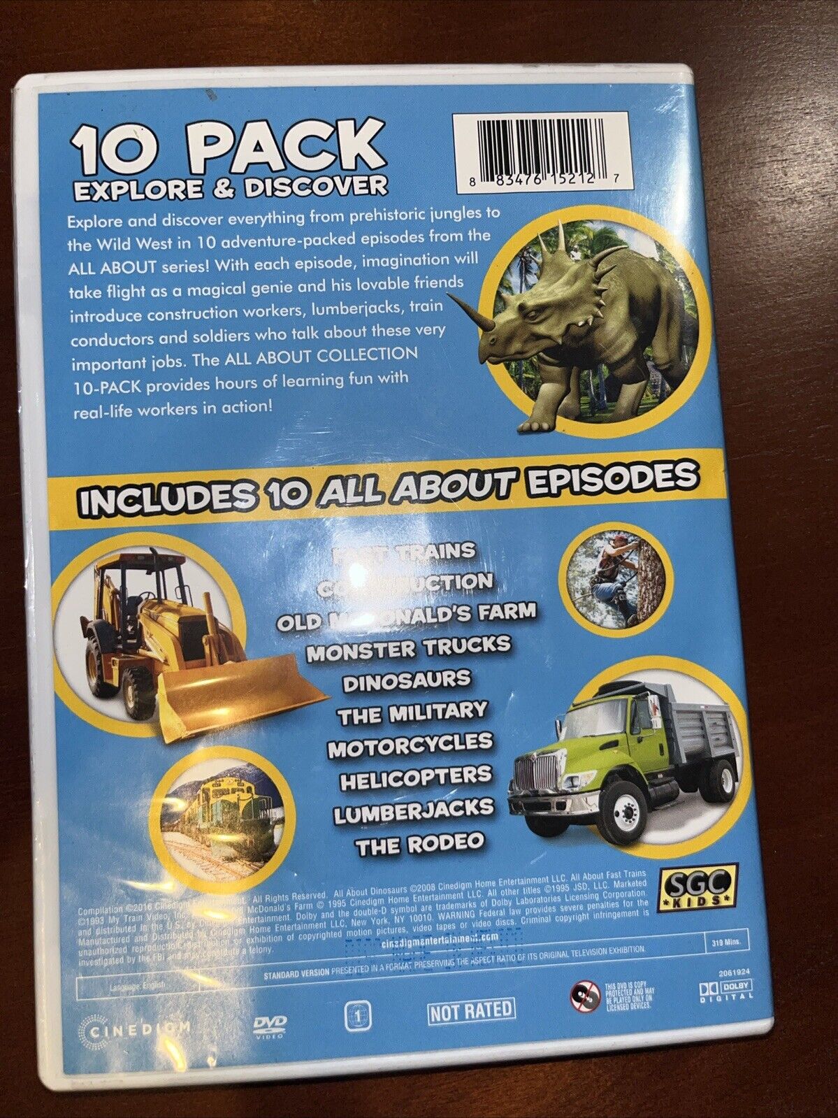 All About Collection: 10 Pack - Explore  Discover (DVD, 2016)