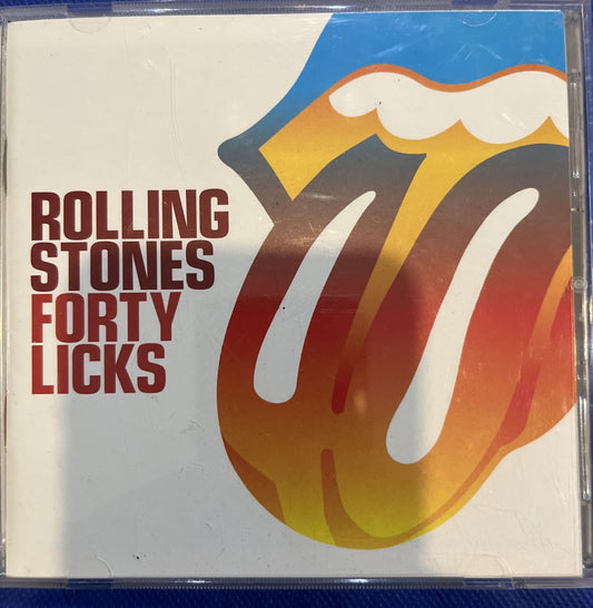 Forty Licks by The Rolling Stones (CD, Sep-2002, 2 Discs) Sealed