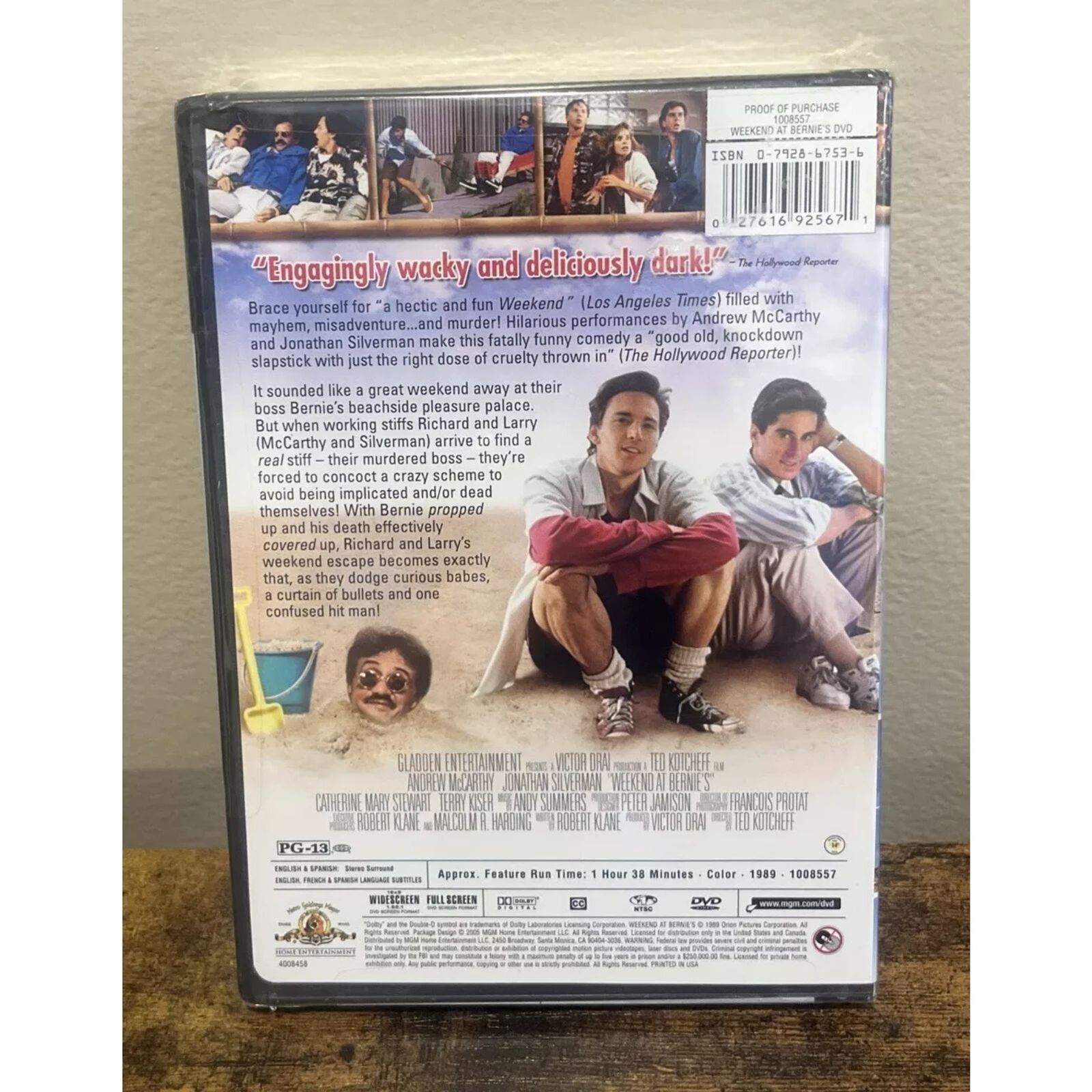 Weekend at Bernie's (DVD) Brand New