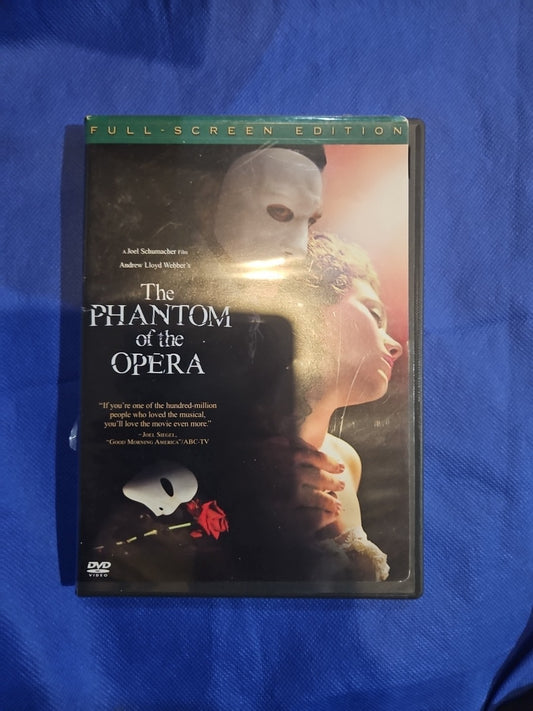 Andrew Lloyd Webbers The Phantom of the Opera (DVD, 2005, Full Frame) Sealed