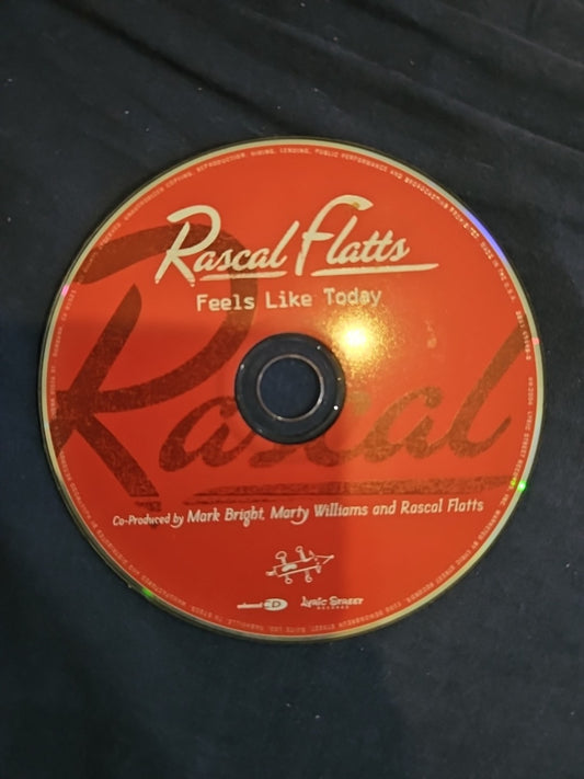 Rascal Flatts Feels Like Today (CD) DISC ONLY