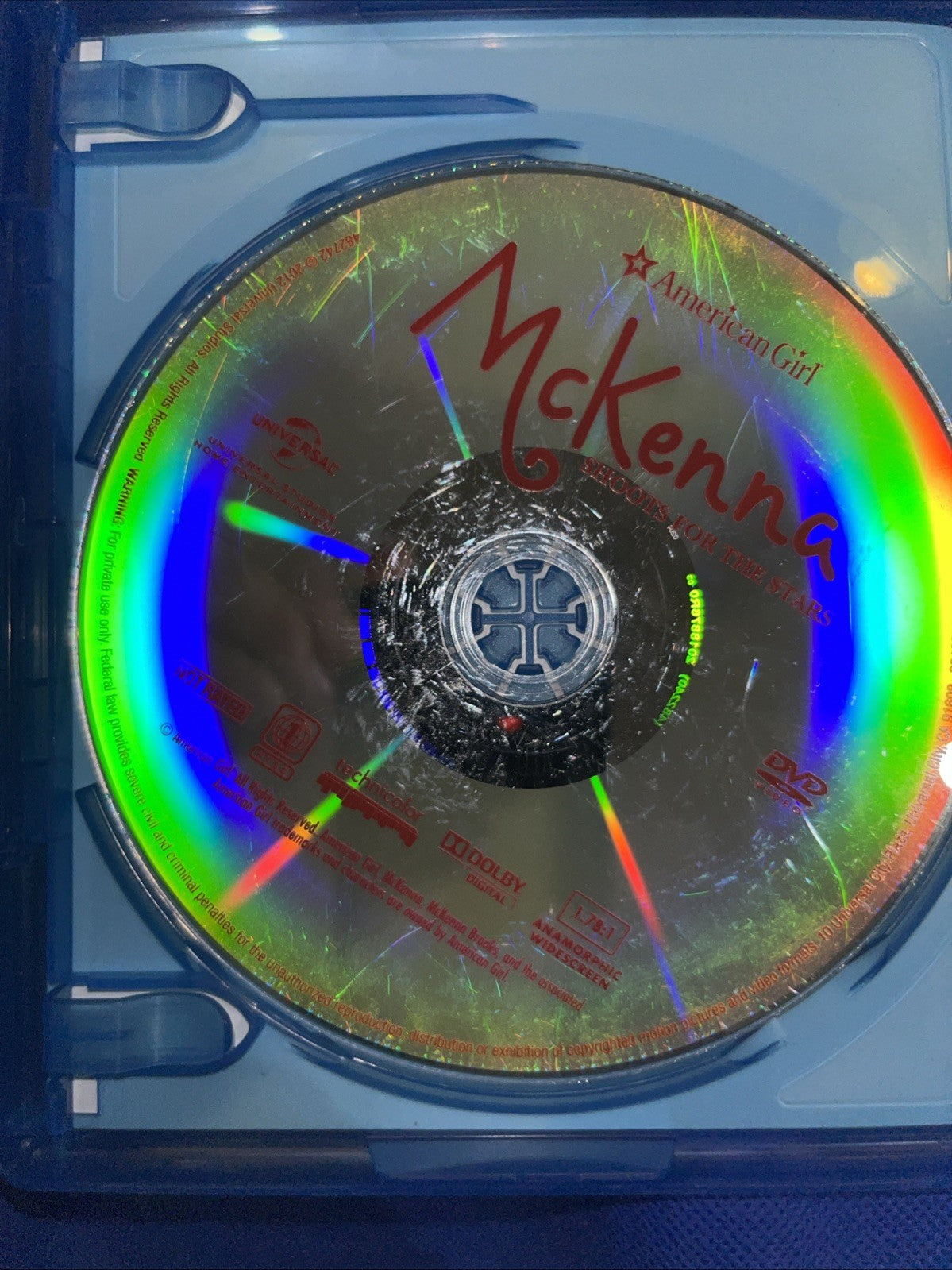 An American Girl: Mckenna Shoots for the Stars (Blu-ray + DVD) See Pics