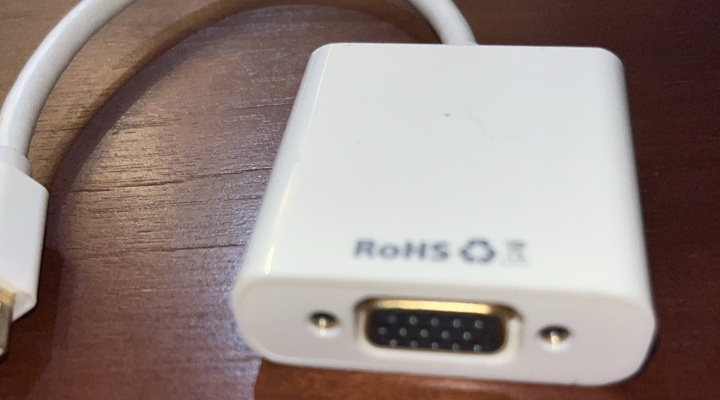 O-Astrotek Mini DisplayPort DP to VGA Adapter Converter Cable 20cm Male to Fe...