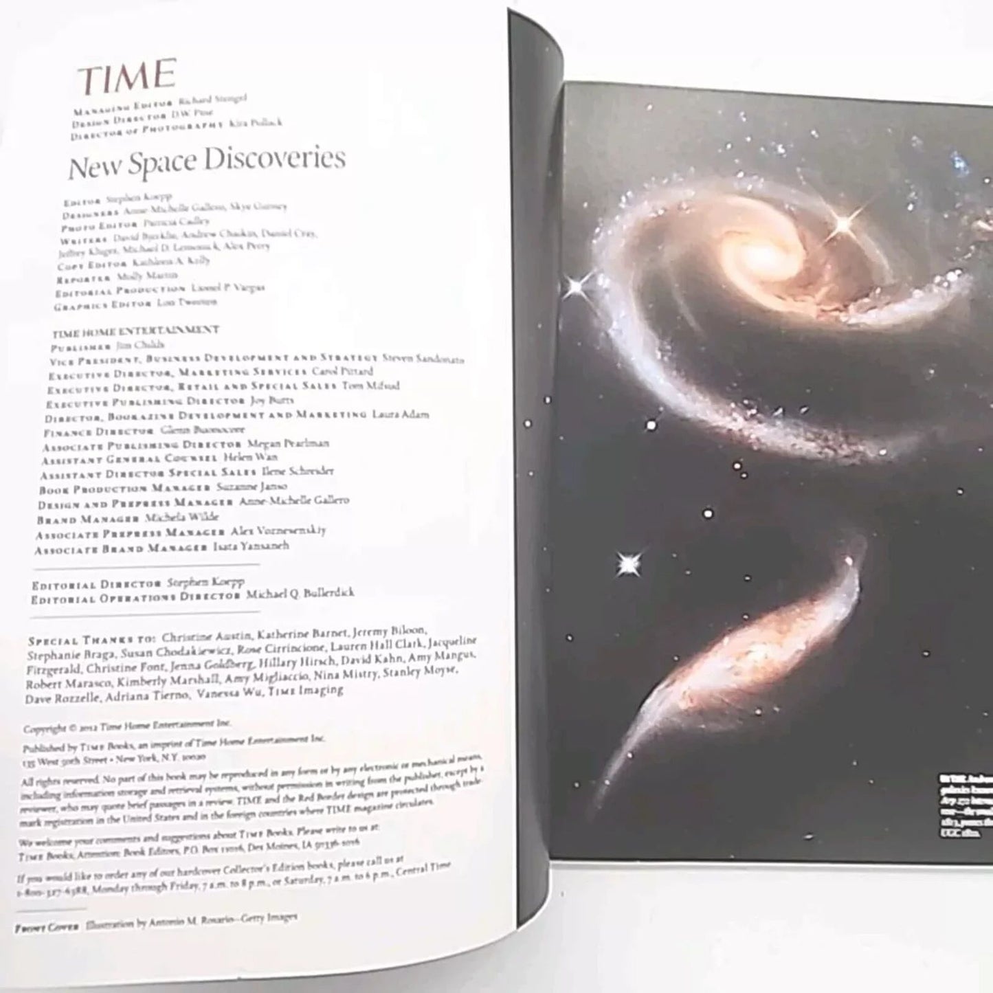 Time New Space Discoveries by Jeffery Kluger & Michael Lemonick Magazine