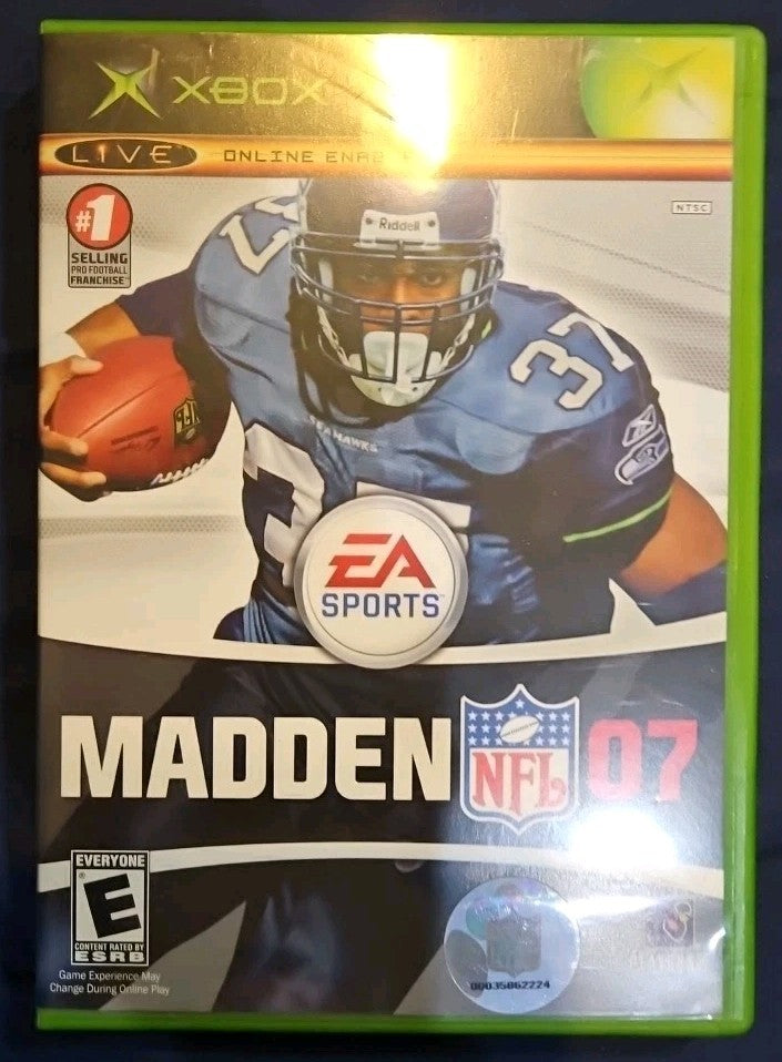 Madden NFL 07 (Microsoft Xbox, 2006) Tested. New Case. No Scratches