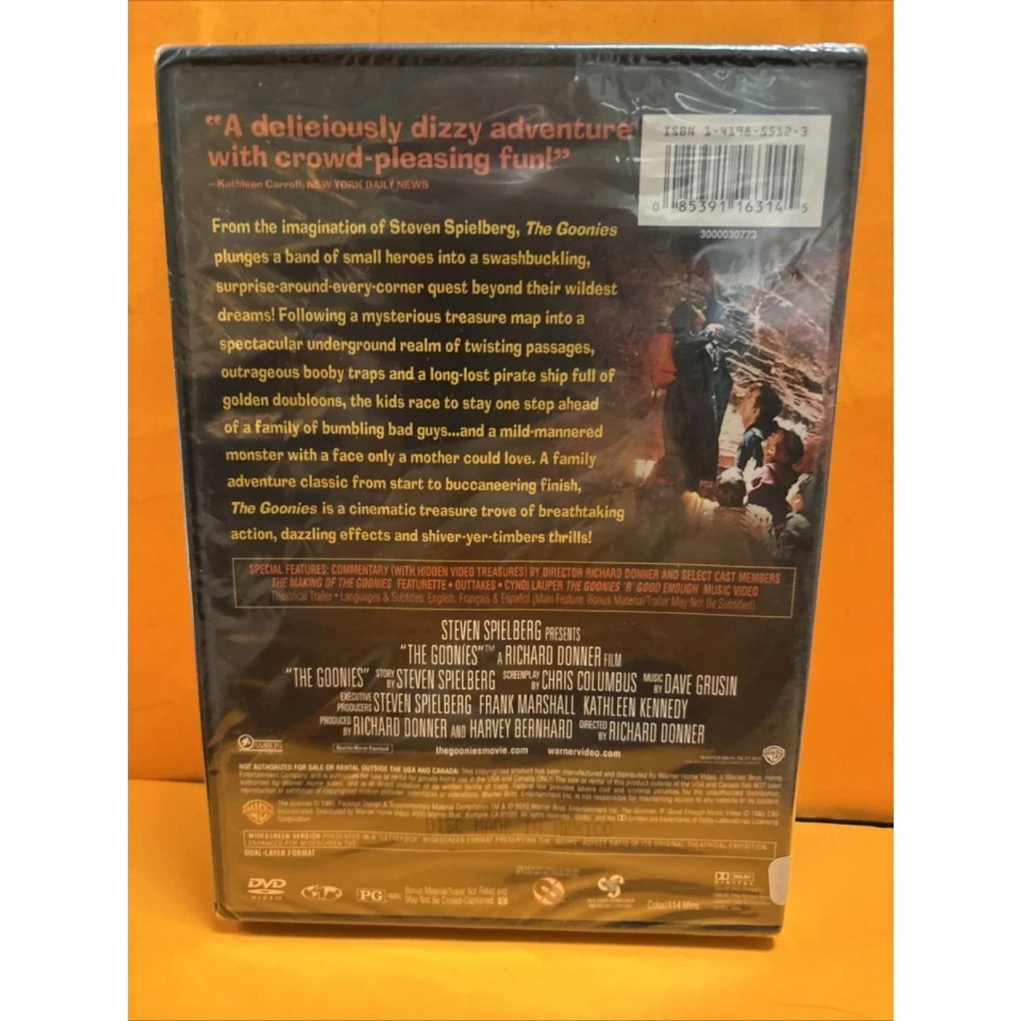 The Goonies (DVD) Cover Art Damage. Tested. No scratches.
