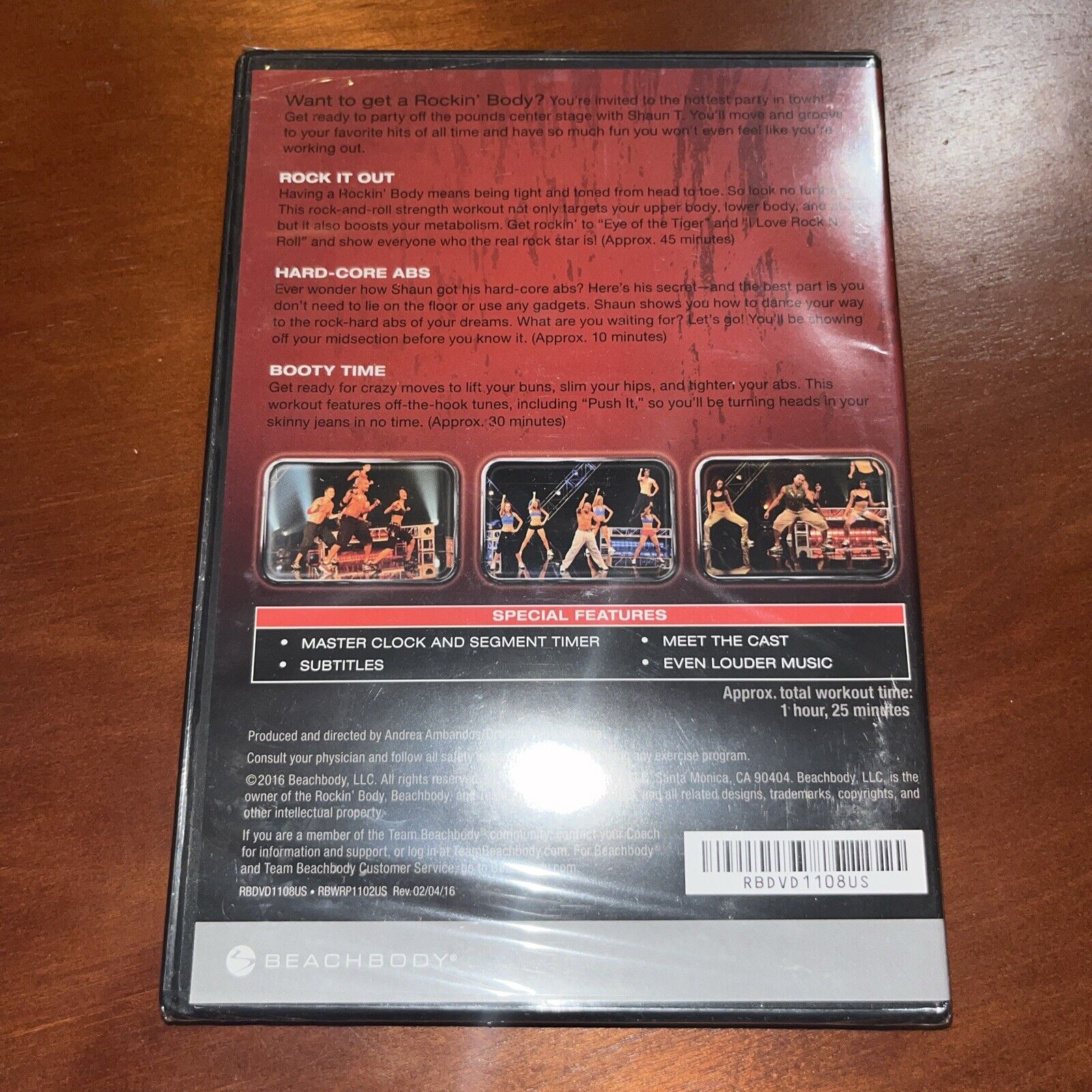 Rocking’ Body Rock It Out - Hard Core Abs - Body Time DVD