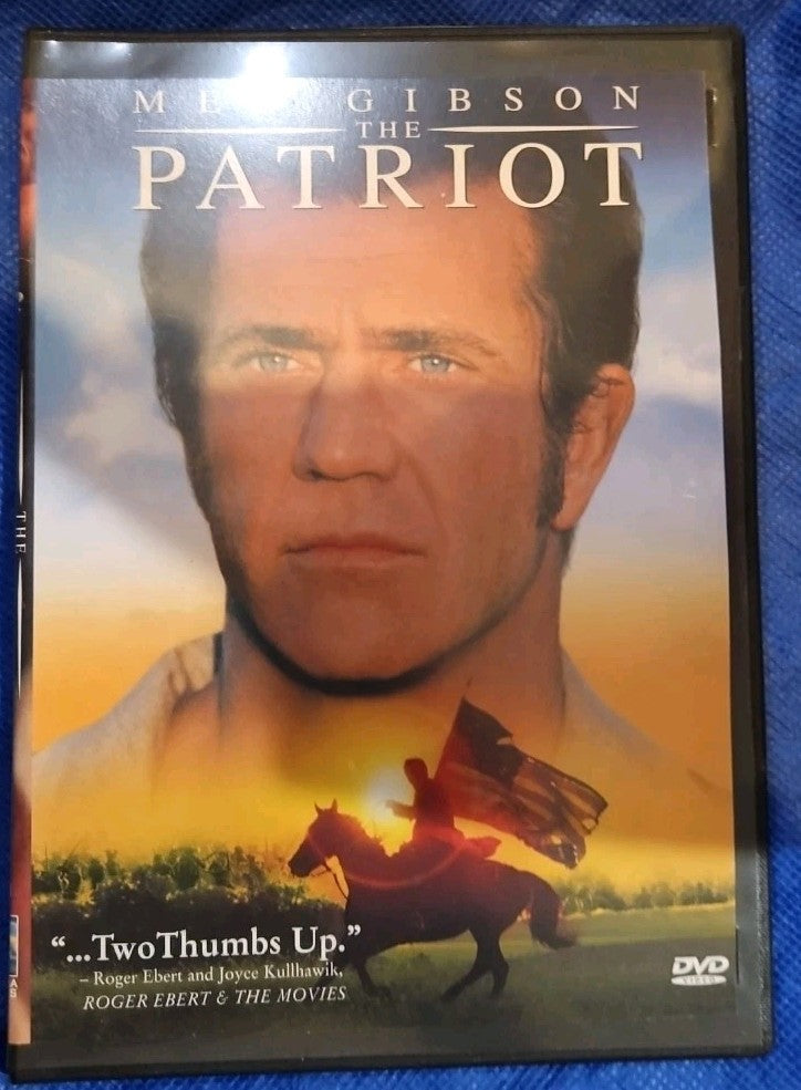 The Patriot (DVD, 2000) Sl8m Case. Cropped Art Work.  Tested