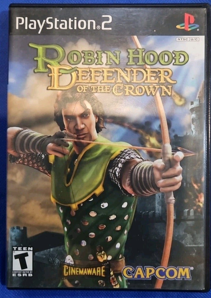Robin Hood: Defender of the Crown (PS2) Mint. Tested. w/Manual