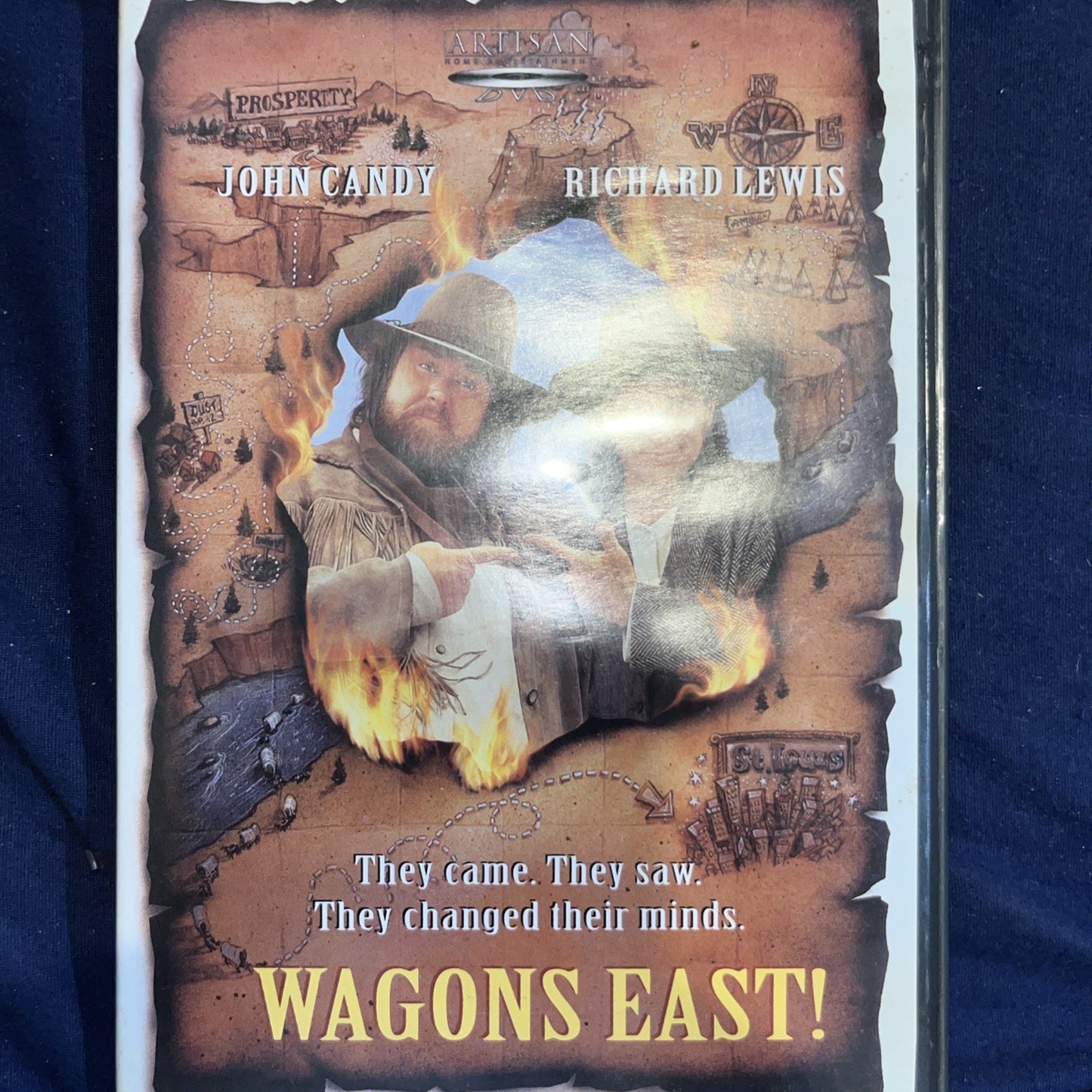 Wagons East (DVD, 1994) Sealed