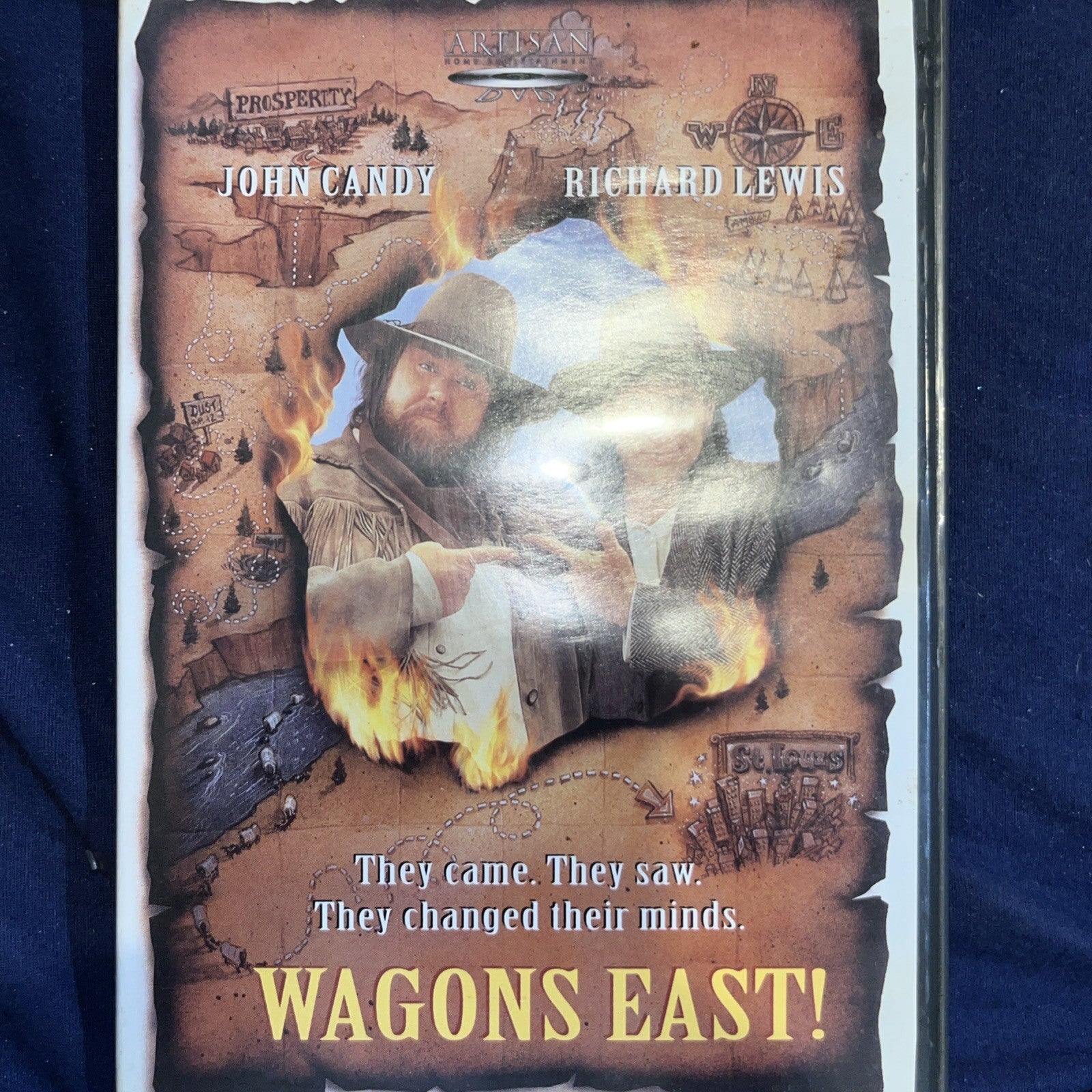 Wagons East (DVD, 1994) Sealed