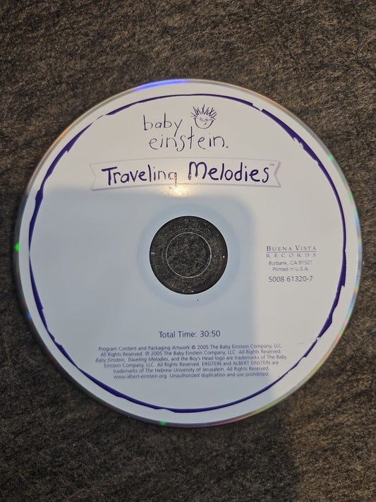 Traveling Melodies by Baby Einstein (CD, 2005) Disc Only