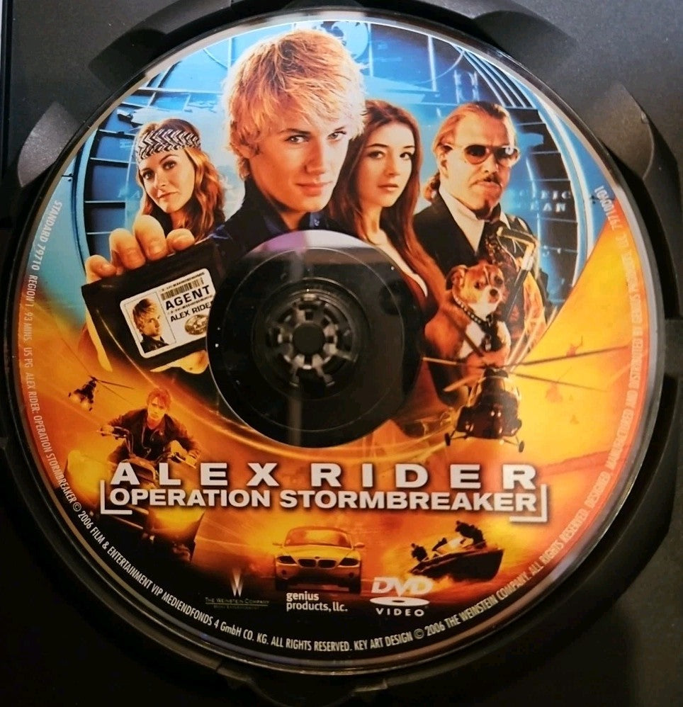 Stormbreaker (DVD, 2006) Tested. Nre Case. Resealed