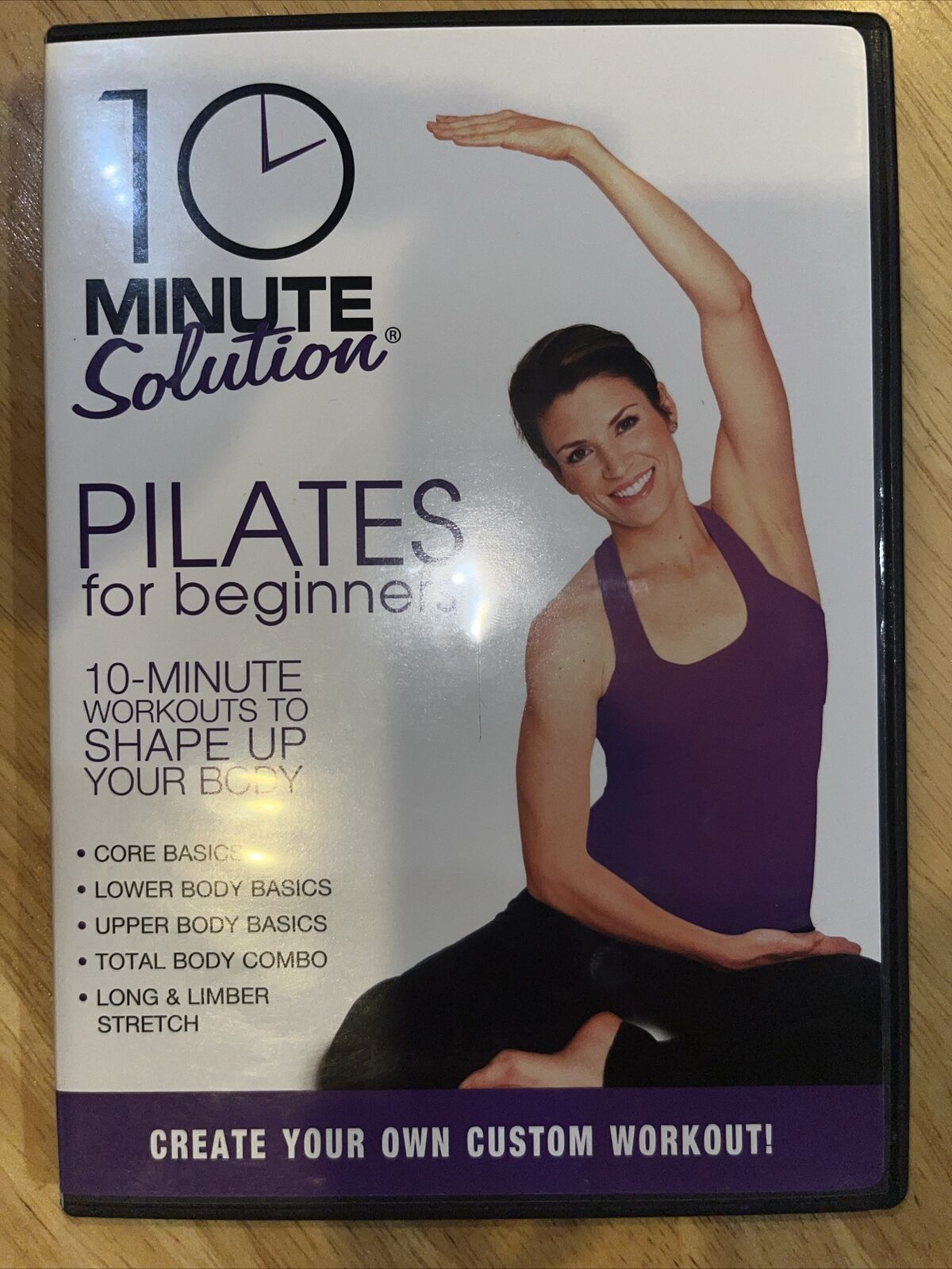 10 min. Solution: Pilates for Beginners (DVD)