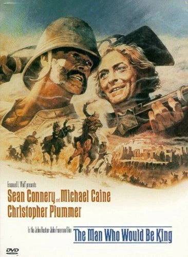 The Man Who Would Be King (DVD, 1975) Sean Connery. Tested.  New Case.