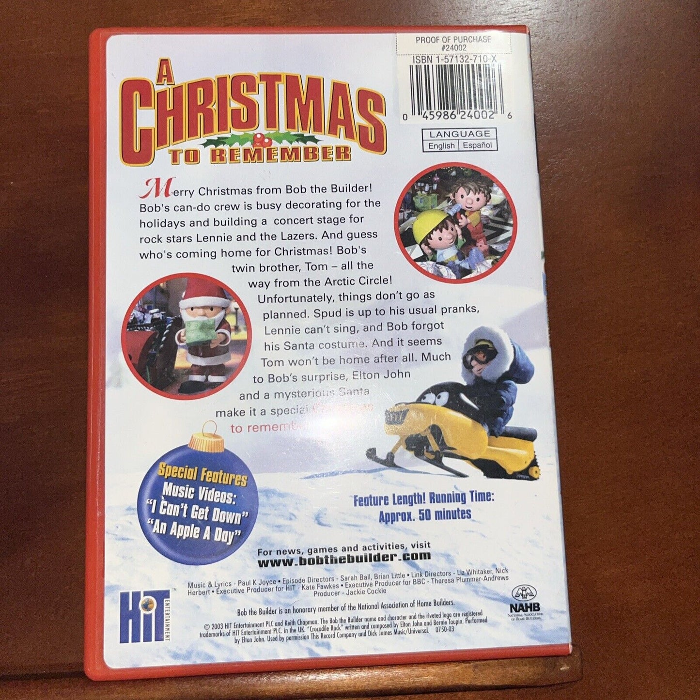 Bob the Builder - A Christmas To Remember (DVD, 2003)