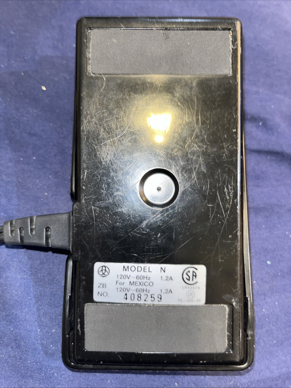 Model N Sewing Machine Foot Pedal - Brother Janome 3 Prong FC-304 27