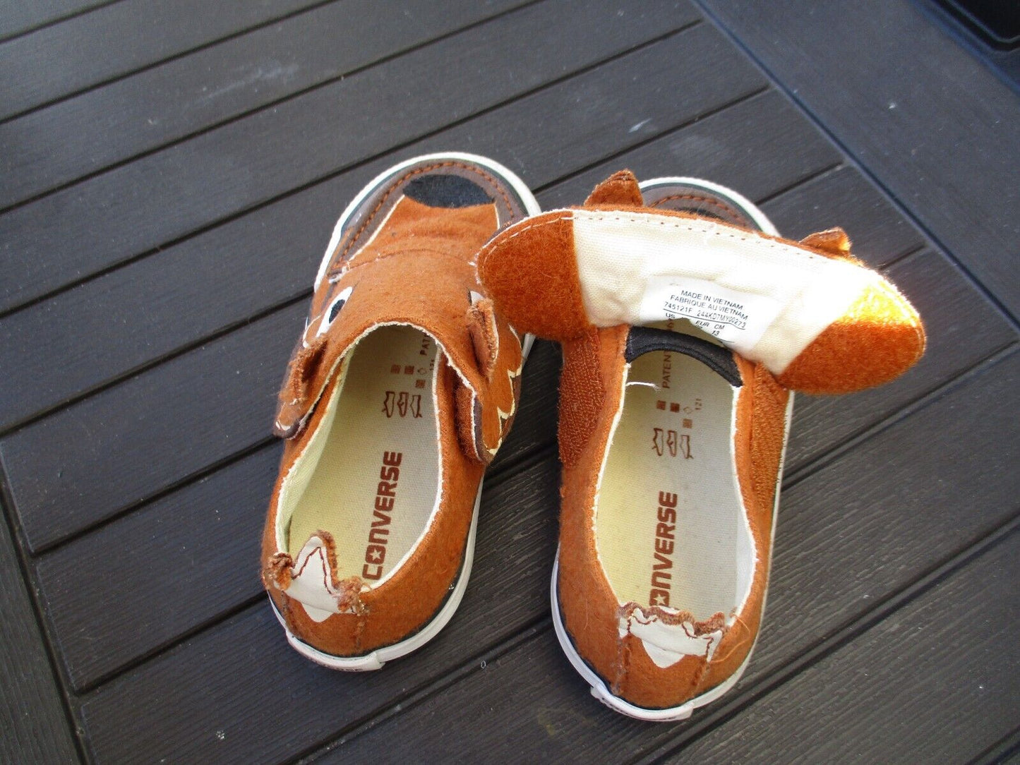 Converse All Star Fox Shoes Toddler Kids Size 6