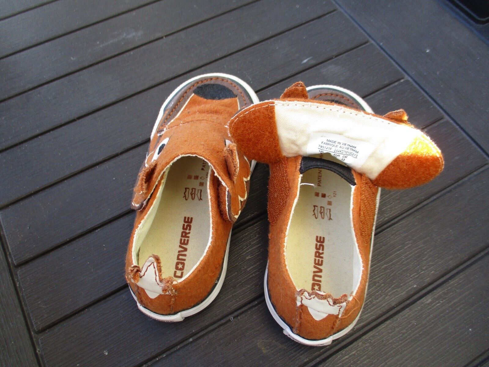 Converse All Star Fox Shoes Toddler Kids Size 6