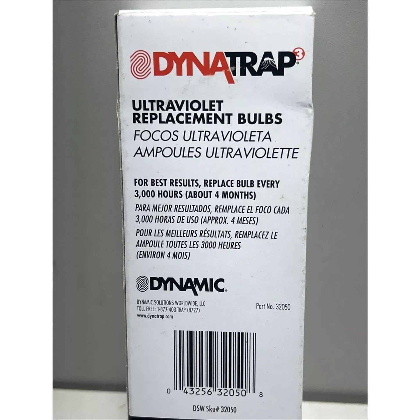 2x DynaTrap Ultraviolet Insect Repellant Replacement Bulbs - Open Box