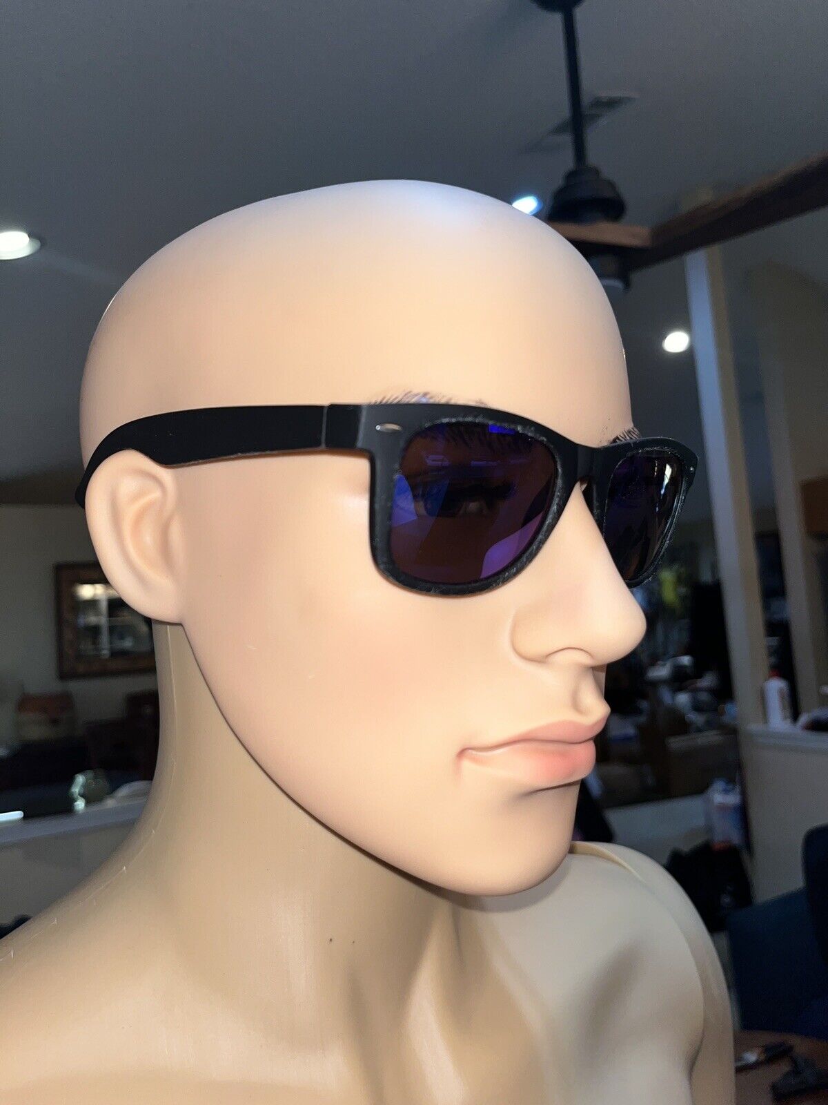 Wayfare-Style Interchangeable Lens Sunglasses with 3 Different Lenses - NIB