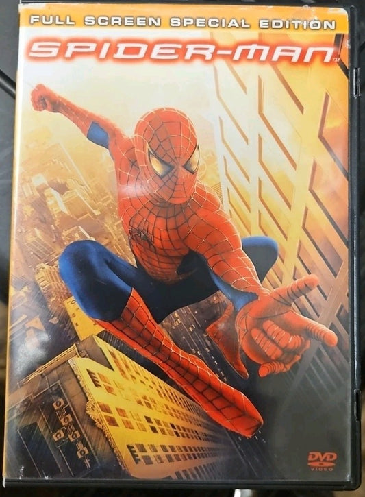 Spider-Man (DVD, 2-Disc Special Ed. Full Frame) Tested. No Scratches. New Case