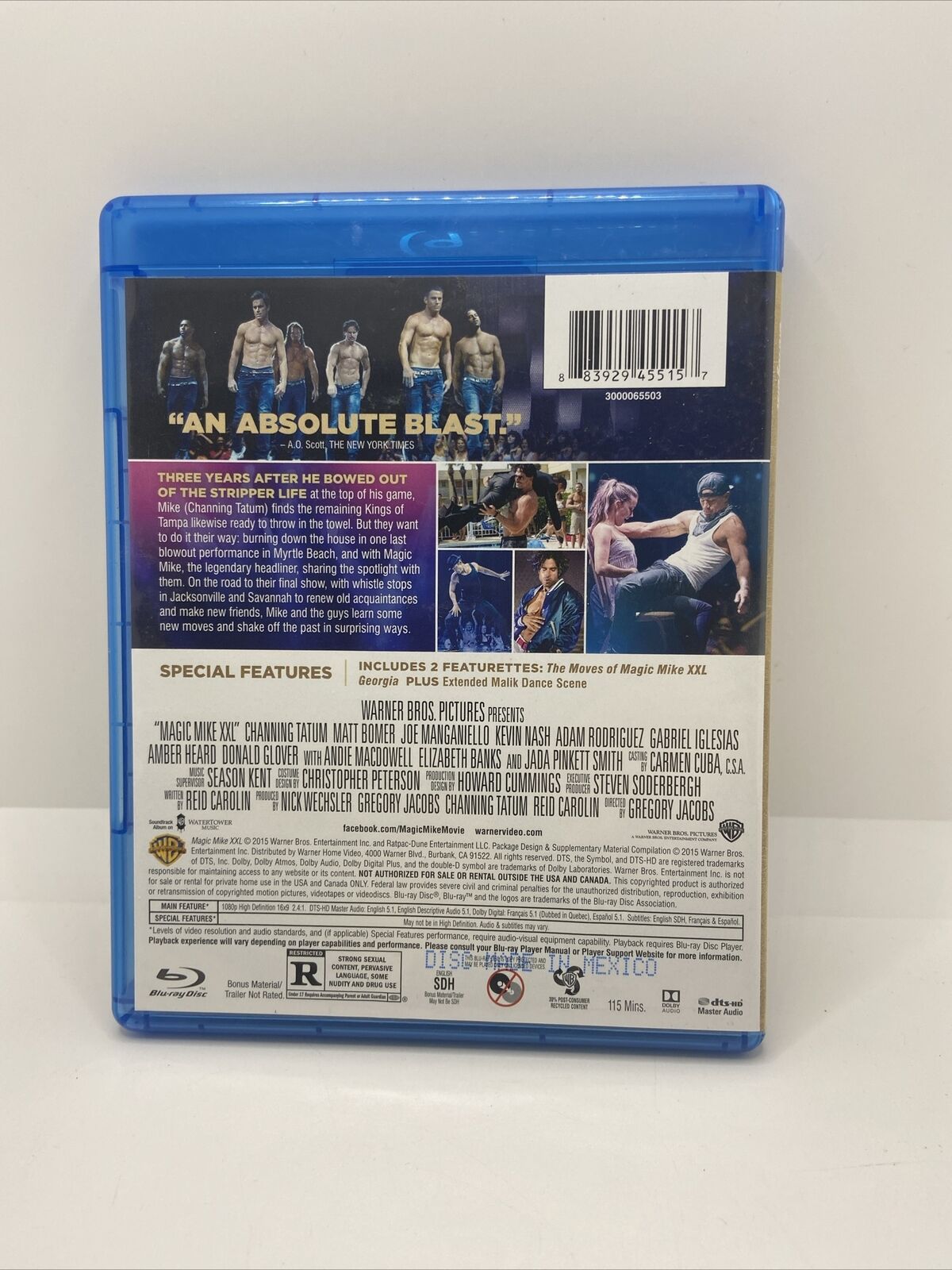 Magic Mike XXL (Blu-ray, 2015)