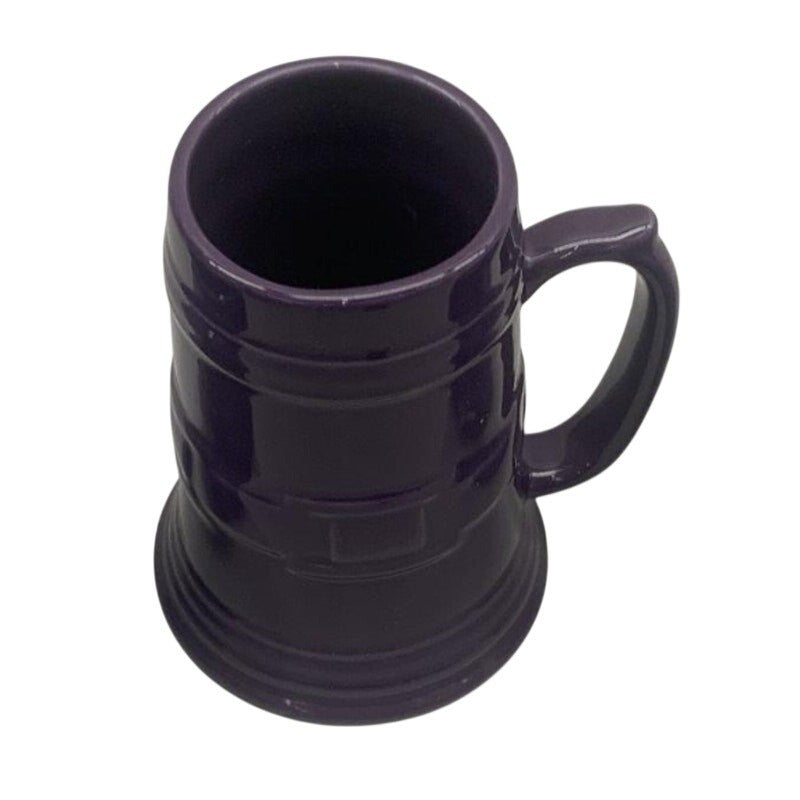 Longaberger Pottery Plum Wisteria Stein (super rare)
