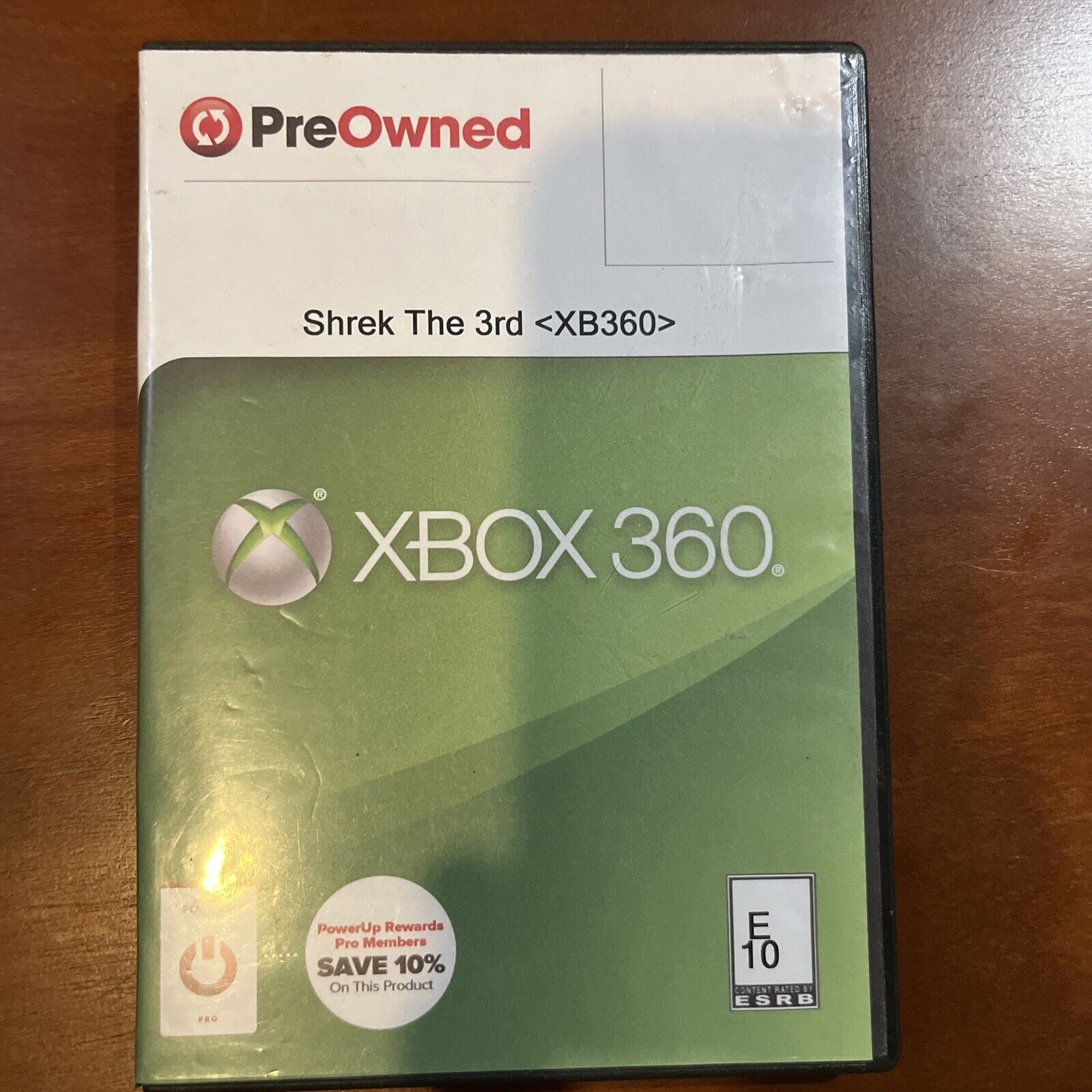 Shrek the Third (Xbox 360) No Artwork. Tested. No Scratches. ￼