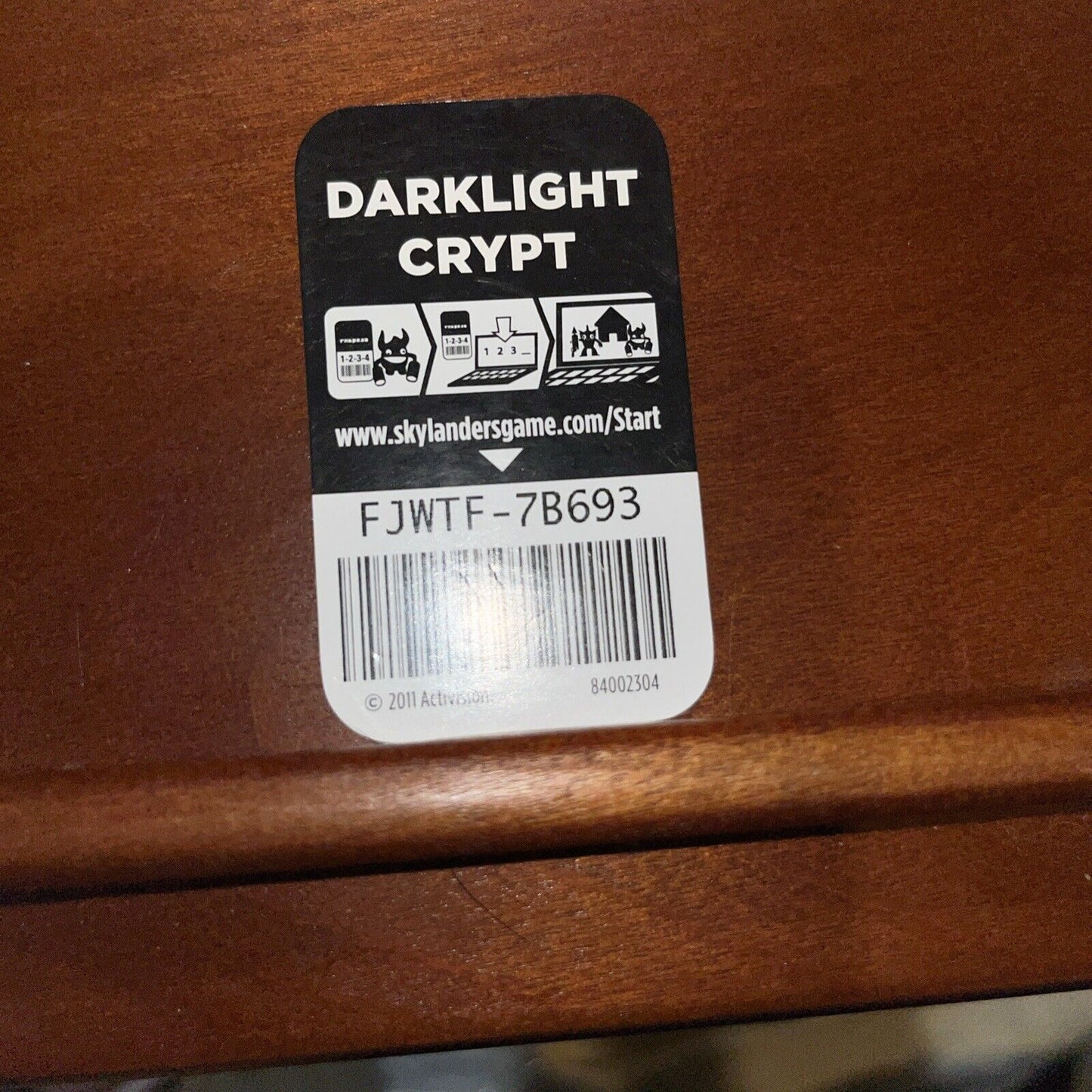 Dark light Crypt With Cards ￼