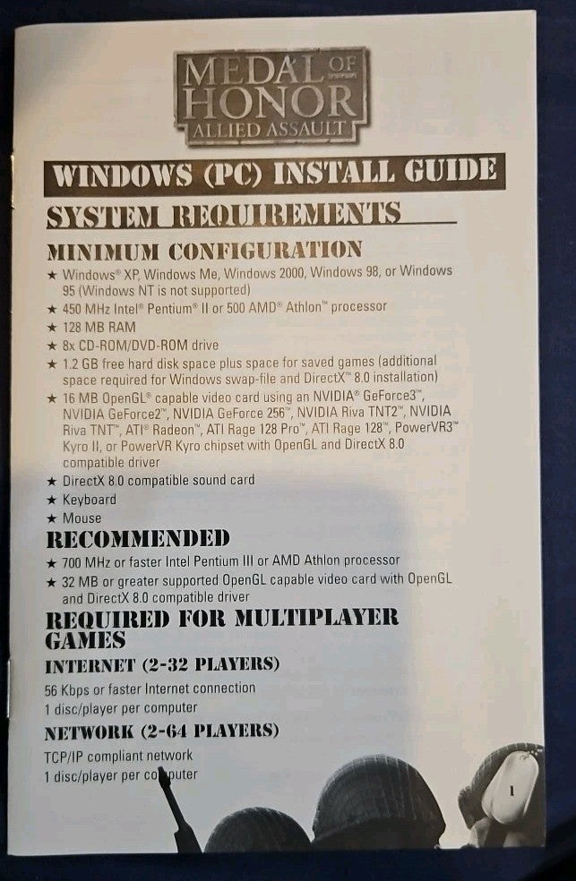 Medal of Honor: Allied Assault (PC, 2002) - European Version