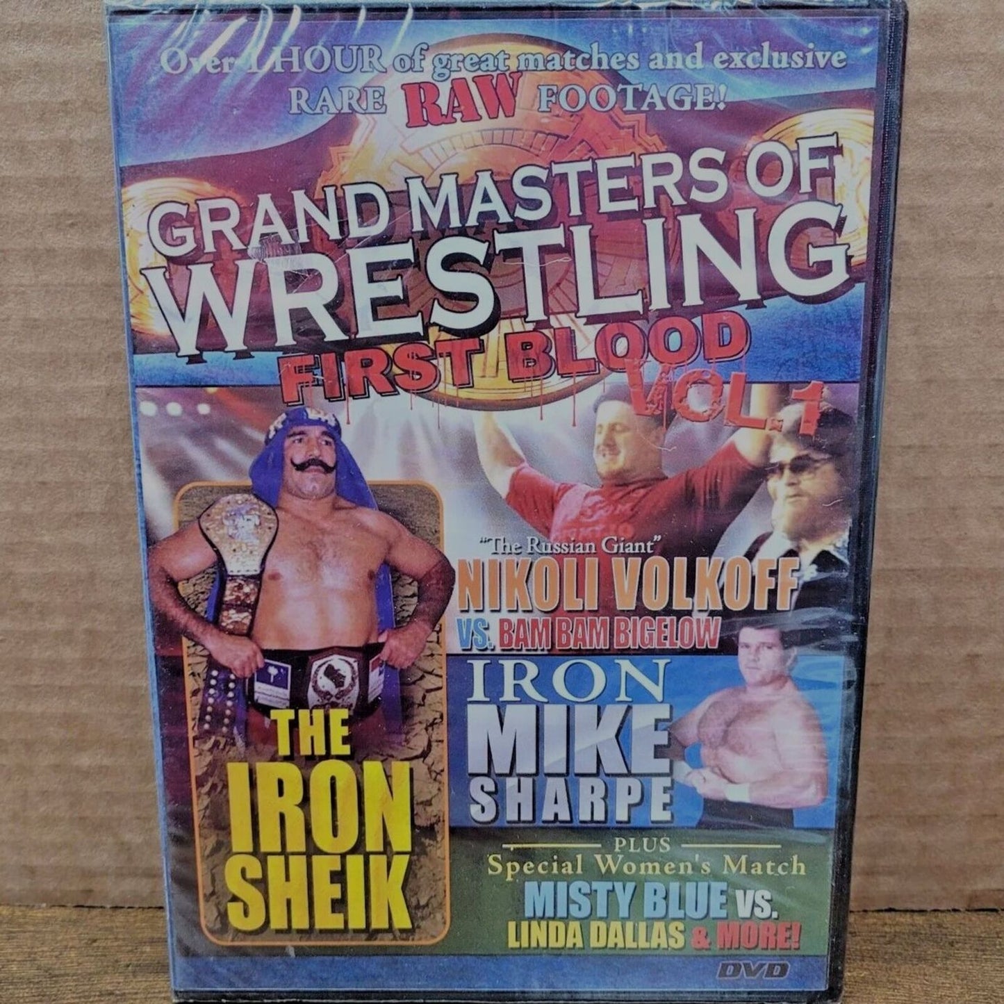 Grand Master of Wrestling "First Blood" Vol 1 Iron Sheik (DVD) Brand New Sealed