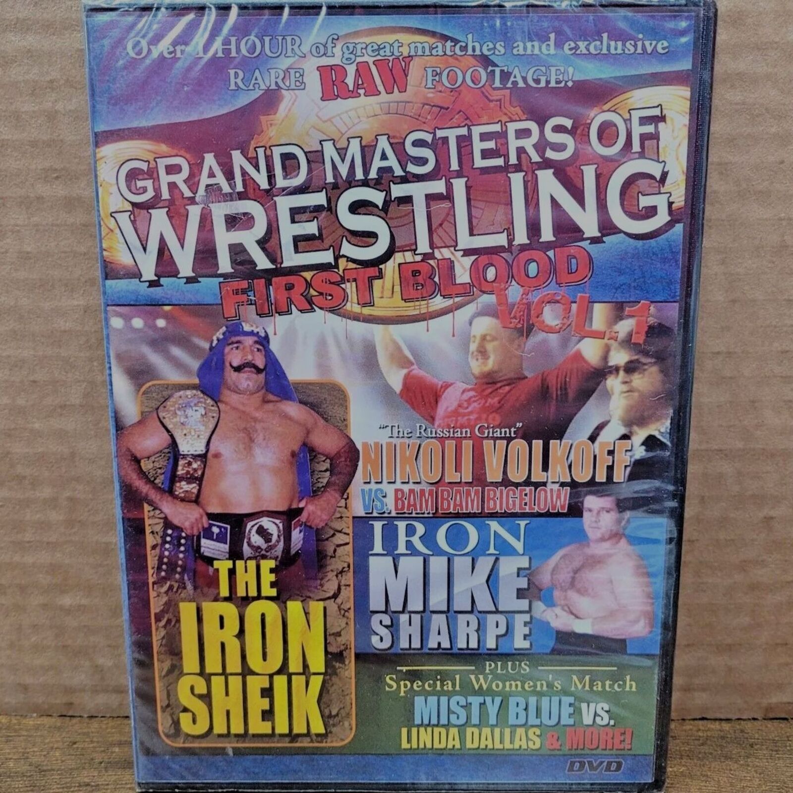 Grand Master of Wrestling "First Blood" Vol 1 Iron Sheik (DVD) Brand New Sealed