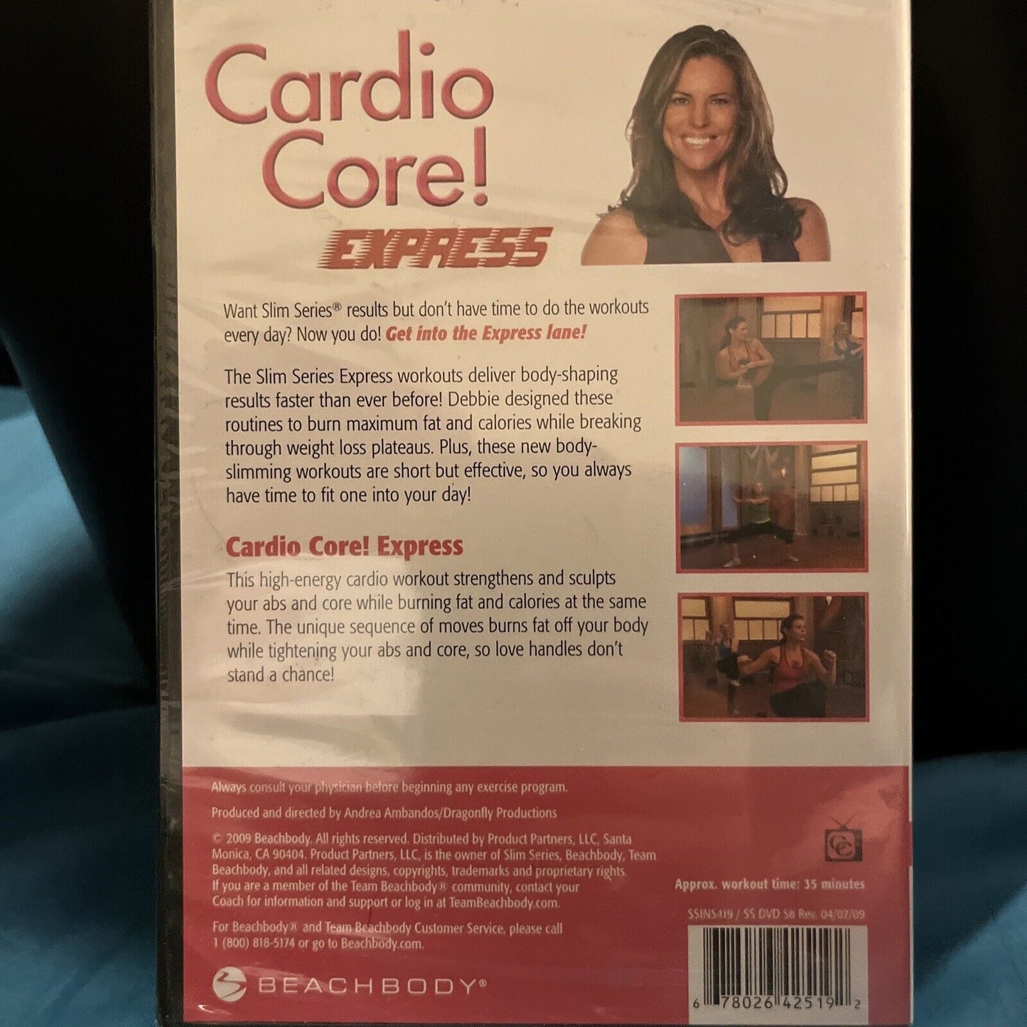 Debbie Siebers Slim Series: Cardio Core Express (DVD)