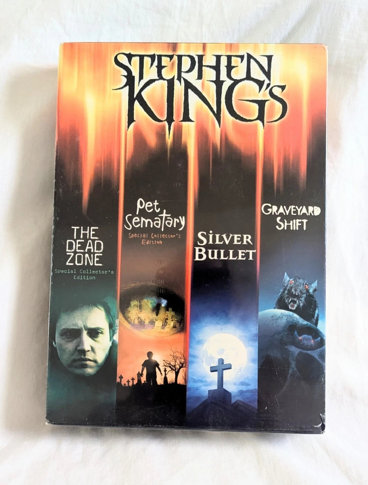(DVD) The Dead Zone/Pet Semetary/Silver Bullet/Graveyard Shift - Stephen King