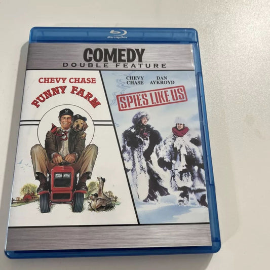 Funny Farm / Spies Like Us (Bluray) Brand New