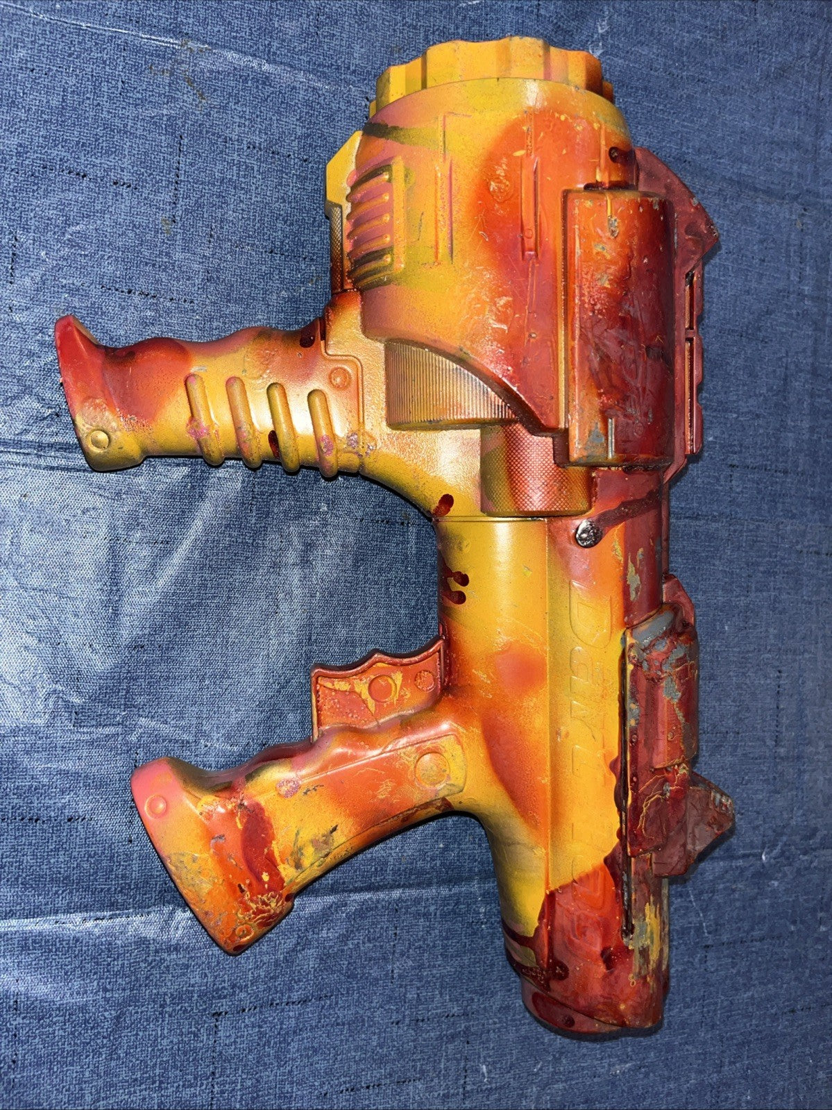 Nerf Darc Tag 10 Round Pump Action Revolver - Painted