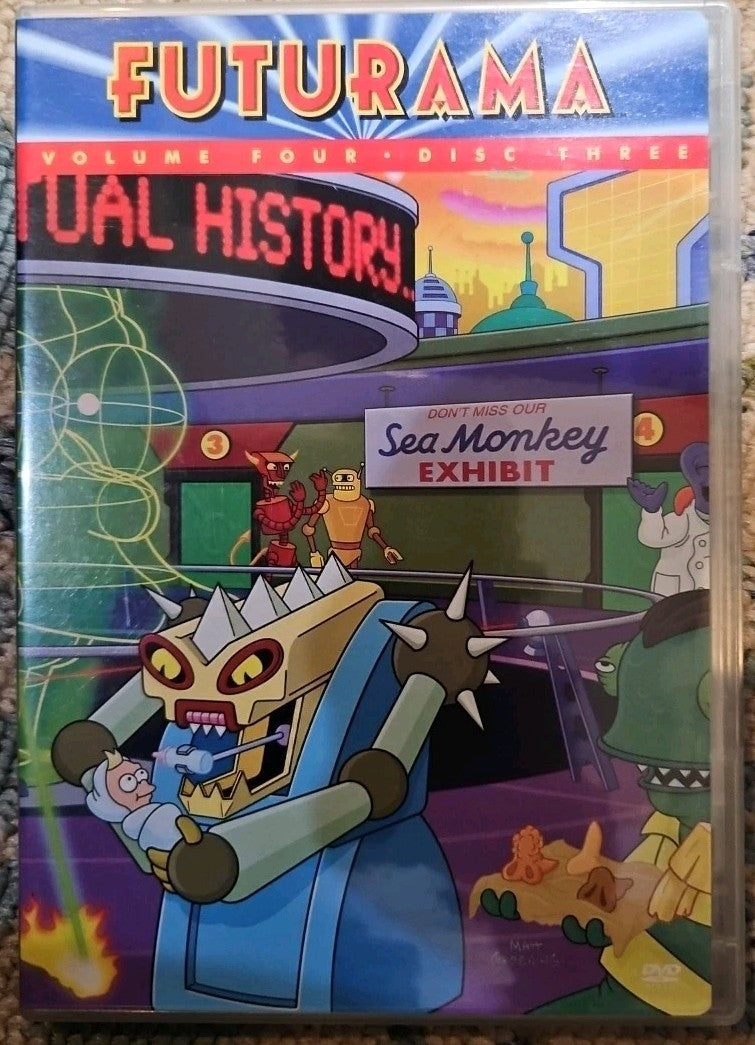 Futurama - Volume 4 (DVD, 2009, 4-Disc Set) Tested